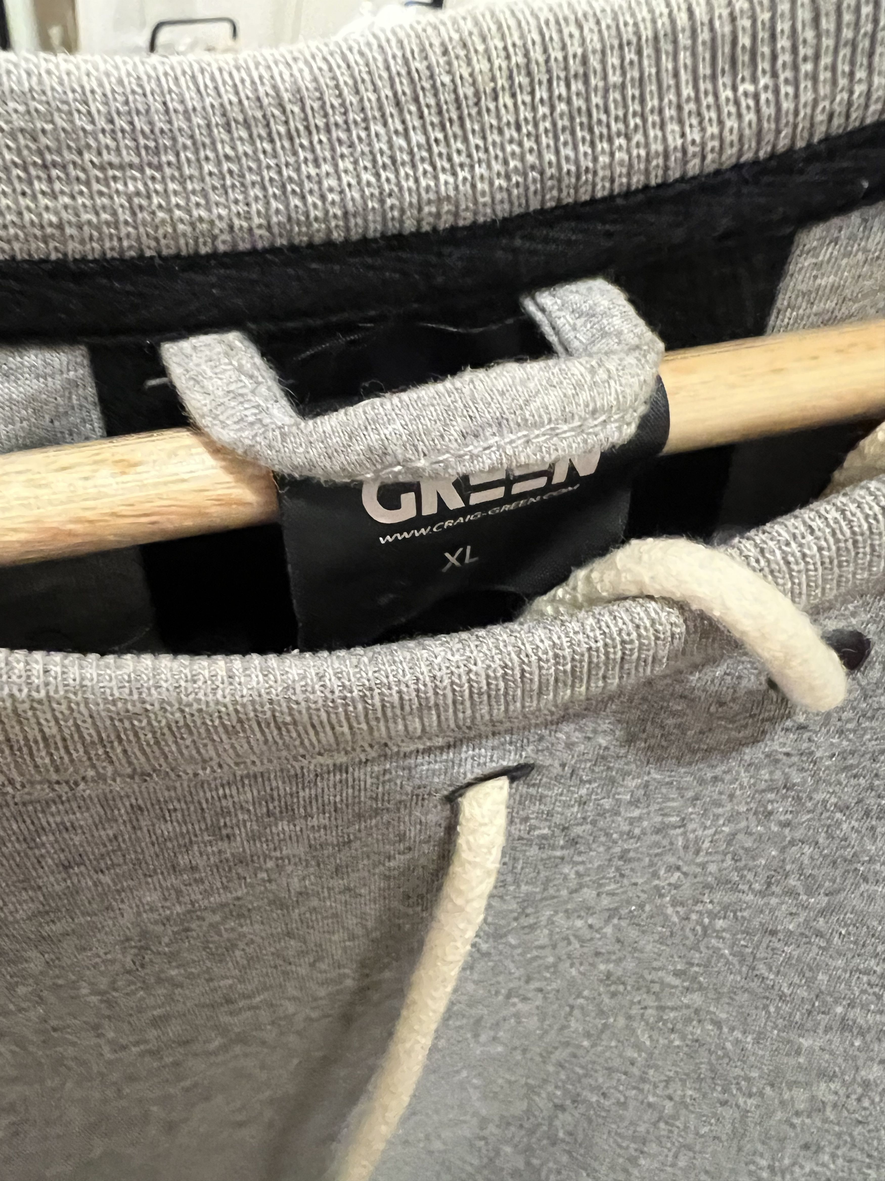 Craig Green Craig Green Gray Laced Sweatshirt Size US L / EU 52-54 / 3 - 3 Thumbnail