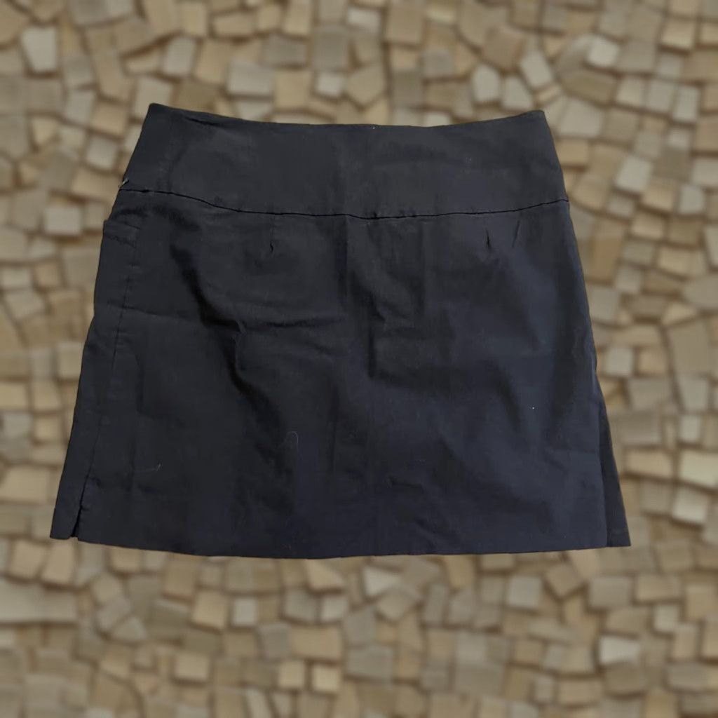 Vintage S.C & CO. Skirt Women's XL Black Built in Short Pull On Mini Casual Modern Short Womens XL Black Skirt 90s? Size 40" / US 18 - 1 Thumbnail
