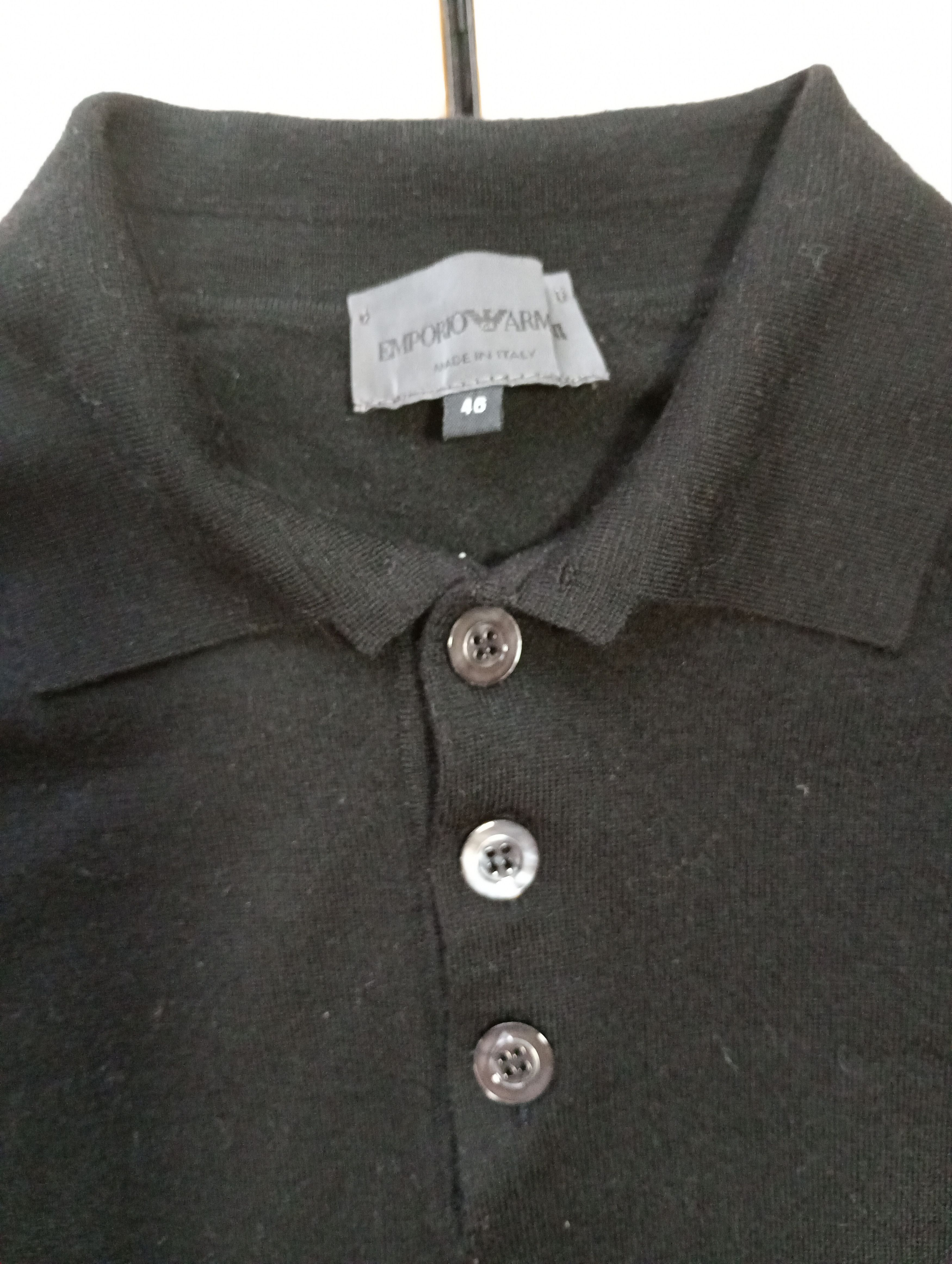 Emporio Armani × Giorgio Armani Emporio Armani Lana Wool Long Sleeve size 46 Size US S / EU 44-46 / 1 - 8 Thumbnail