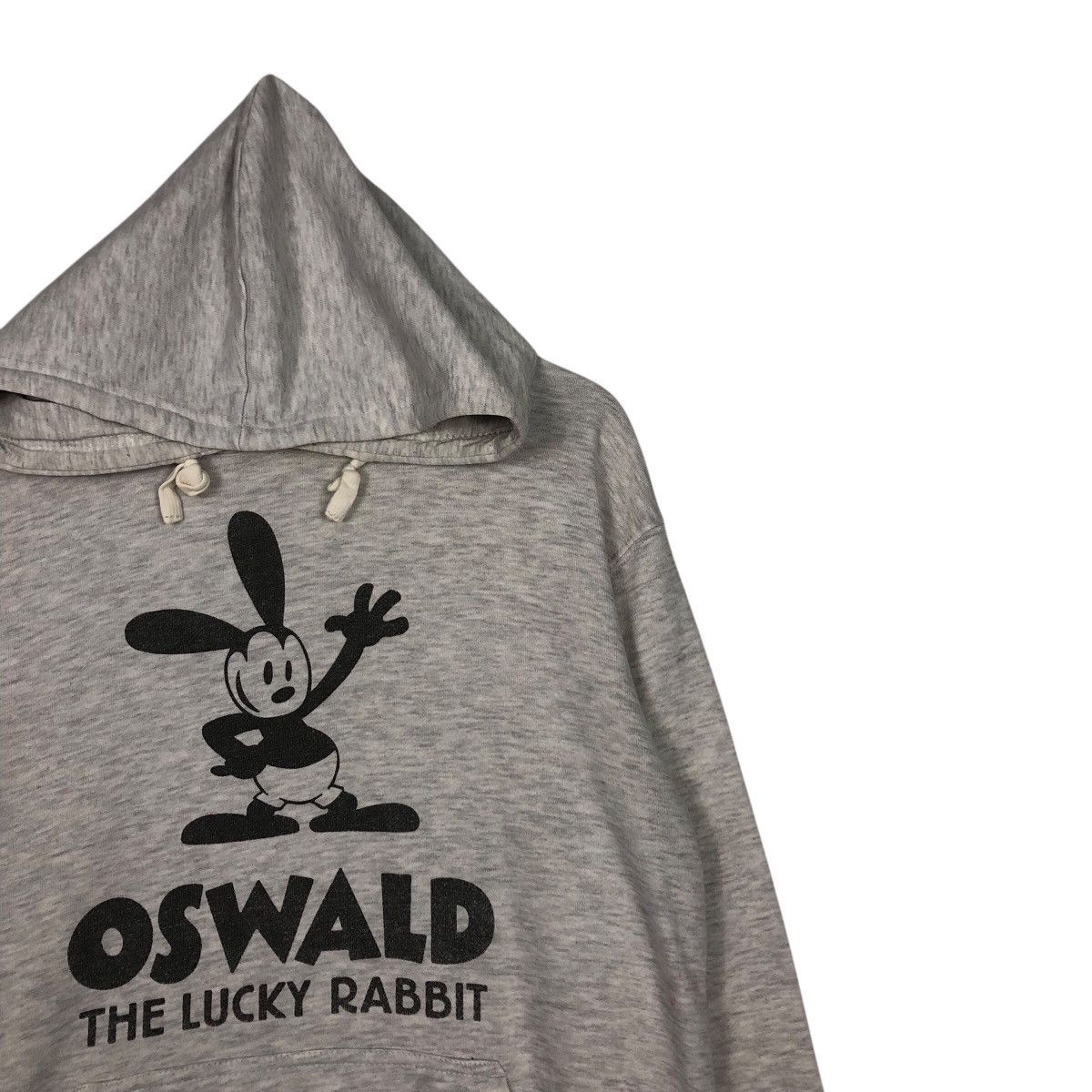 Disney 📌Vintage Hoodie Pull Over Oswald The Lucky Rabbit Big Logo Size US L / EU 52-54 / 3 - 7 Thumbnail