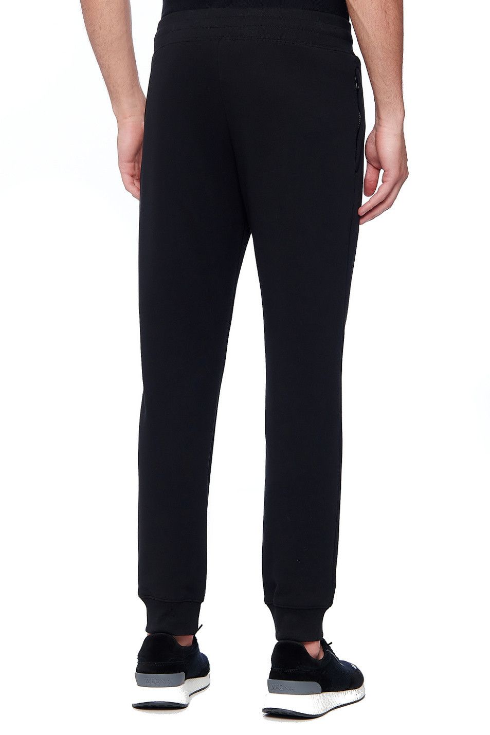 Moschino o1y0225 Logo Jogger & Sweatpant in Black Size US 34 / EU 50 - 4 Thumbnail