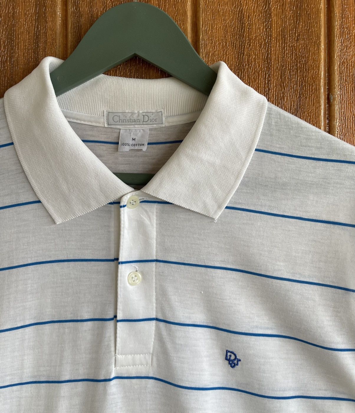 【Christian Dior】1990s Refined Polo Shirt Christian Dior 1990s Refined Polo Shirt