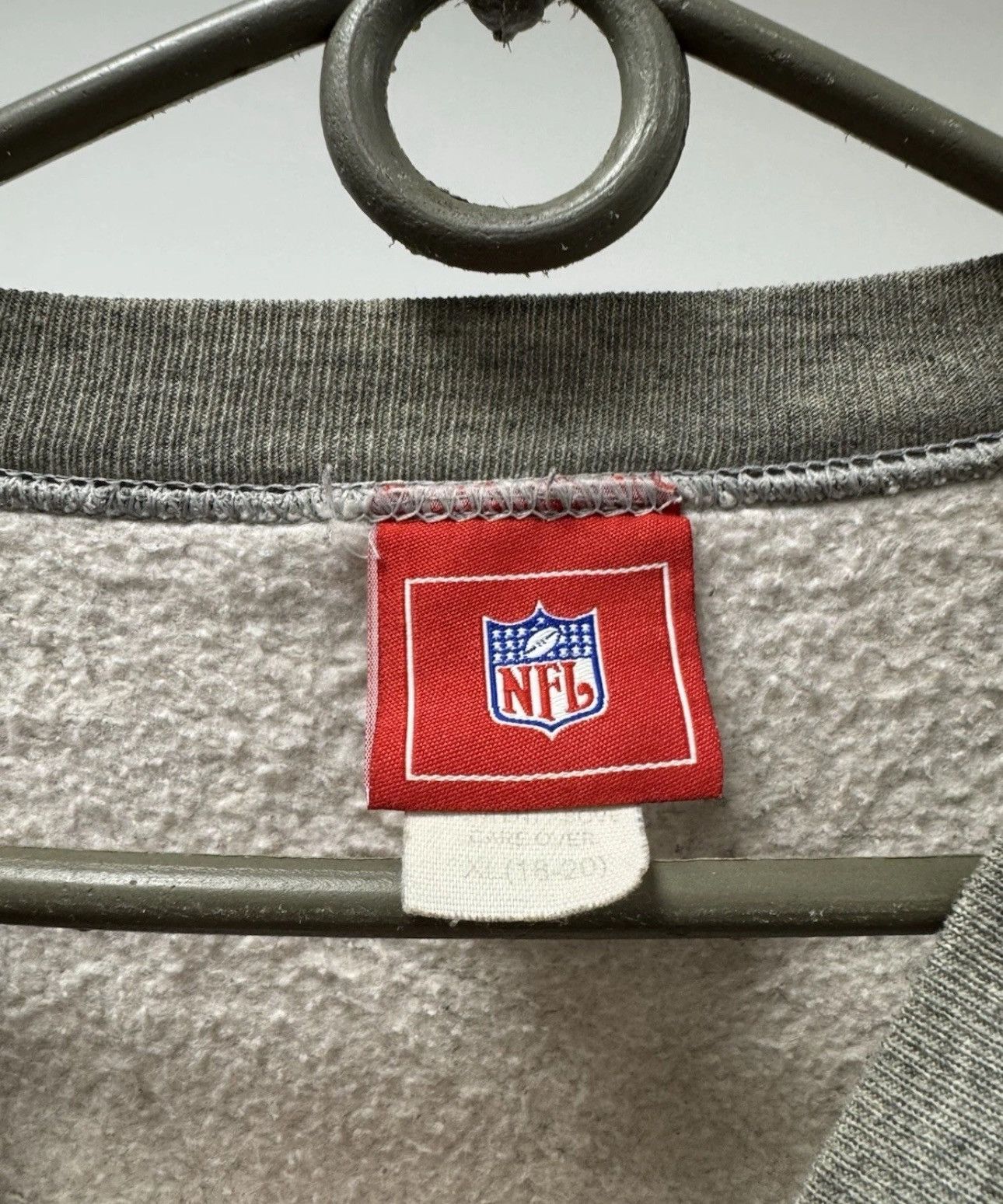 NFL × Vintage Vintage NFL Patriots Sweatshirt American Football Size US M / EU 48-50 / 2 - 5 Thumbnail