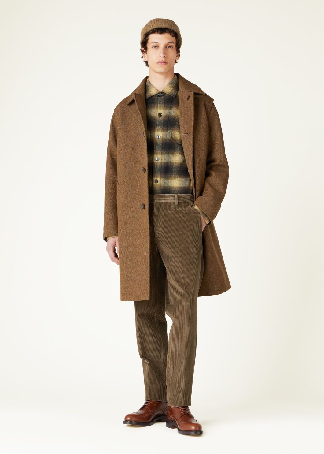 Loro Piana o1w1db10725 FAO7242 Vincenzo Overshirt in Multicolor Size US L / EU 52-54 / 3 - 2 Thumbnail