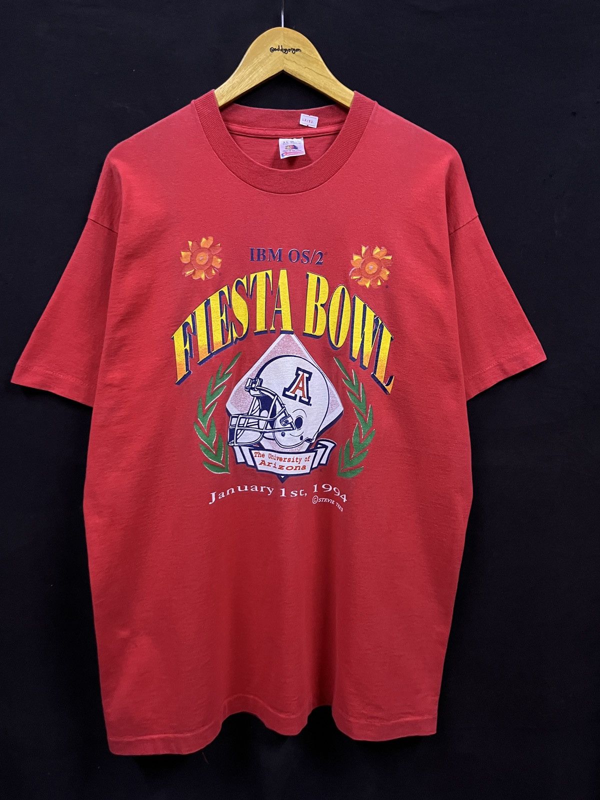 MLB VINTAGE 1994 FIESTA BOWL ARIZONA FRUIT OF THE LOOM TSHIRT Size US XL / EU 56 / 4 - 1 Thumbnail