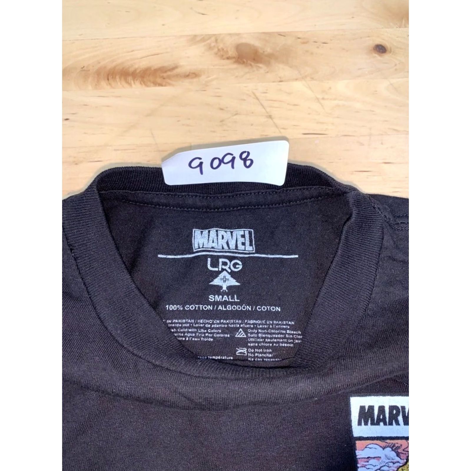 Vintage LRG Marvel Wakanda T Shirt Mens S Black Crew Neck Graphic Print Black Panther #9098 Size US S / EU 44-46 / 1 - 2 Thumbnail
