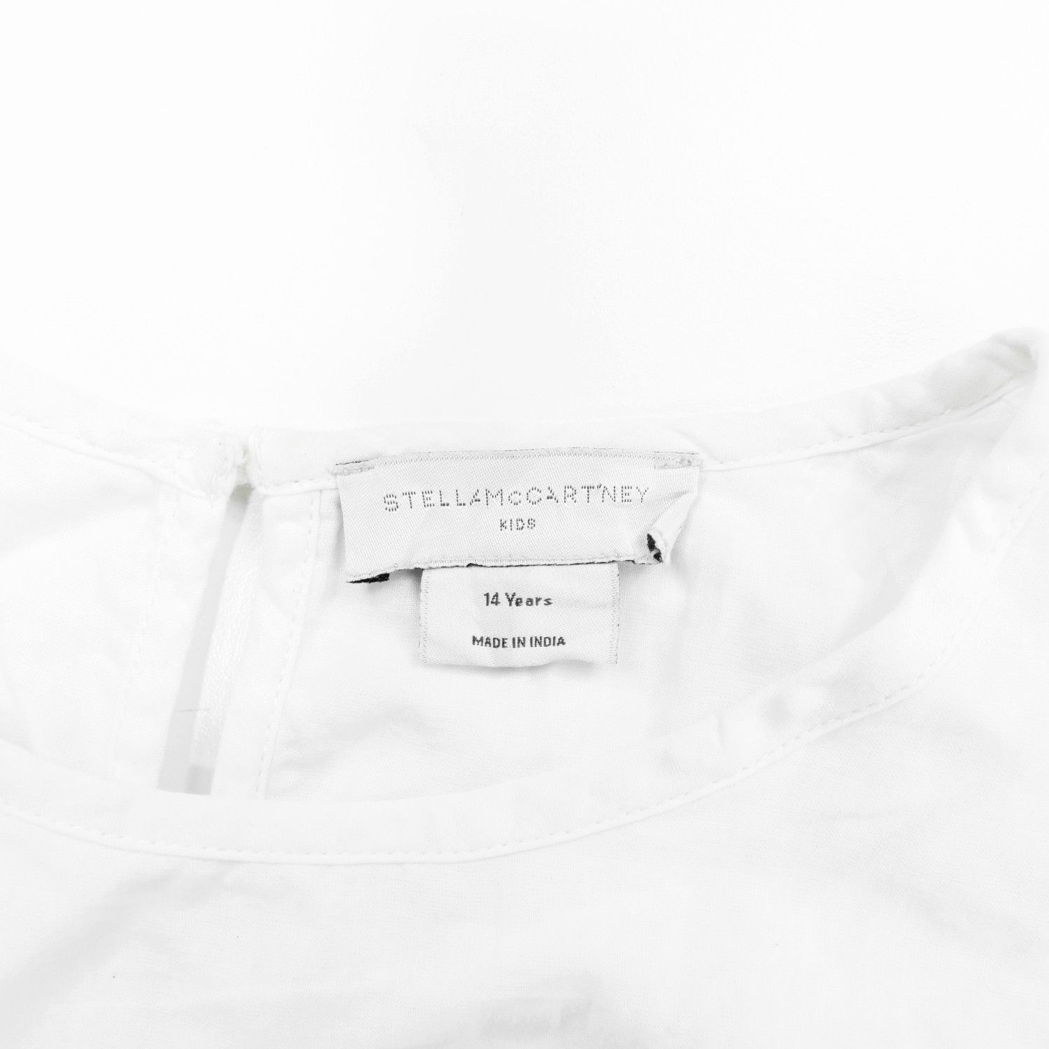 Stella McCartney STELLA MCCARTNEY KIDS SCALLOPED COTTON DRESS Size M / US 6-8 / IT 42-44 - 3 Thumbnail