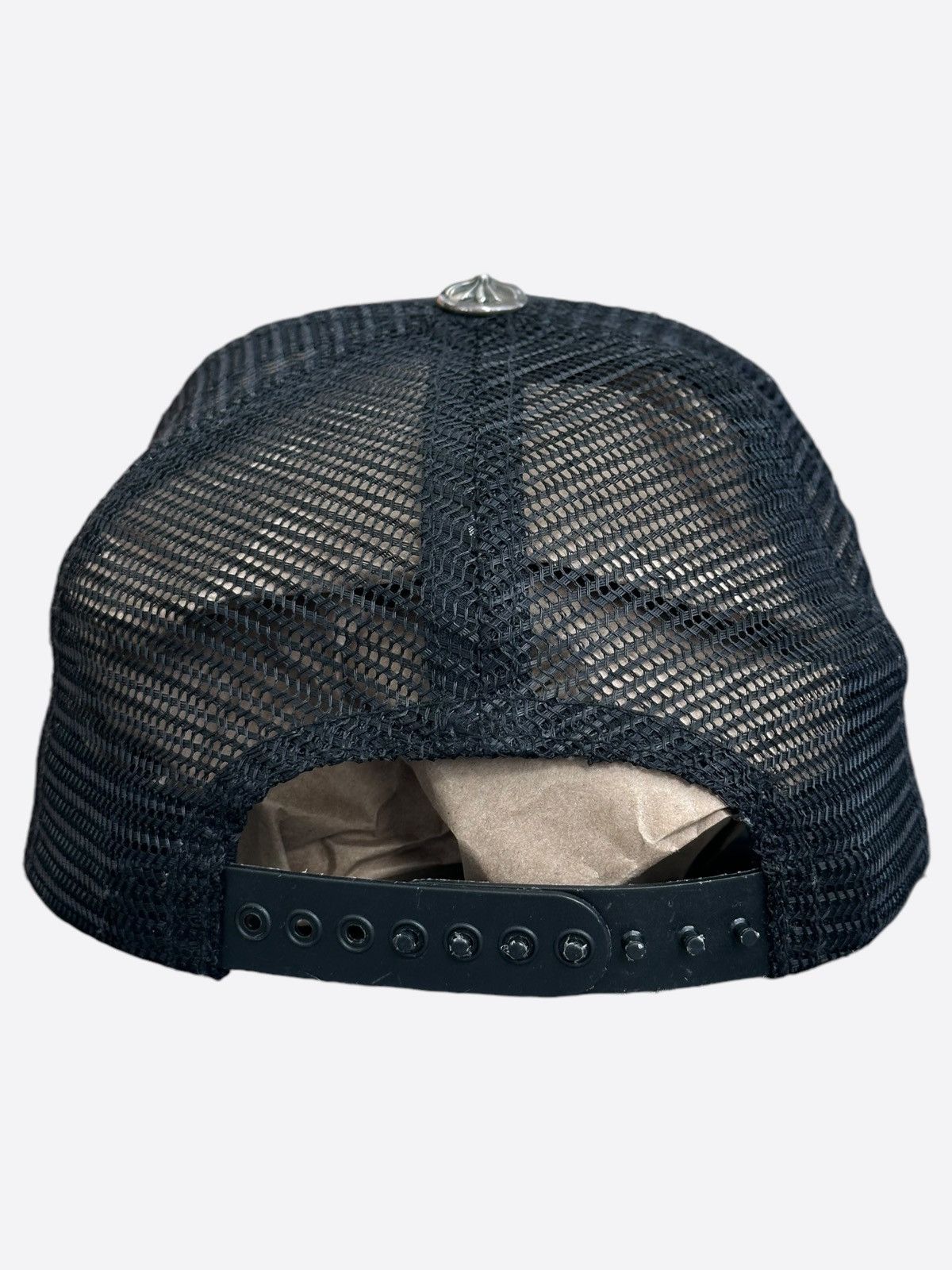 Chrome Hearts Chrome Hearts Red Leather Cemetery Hat - Triple Cross Size ONE SIZE - 5 Thumbnail