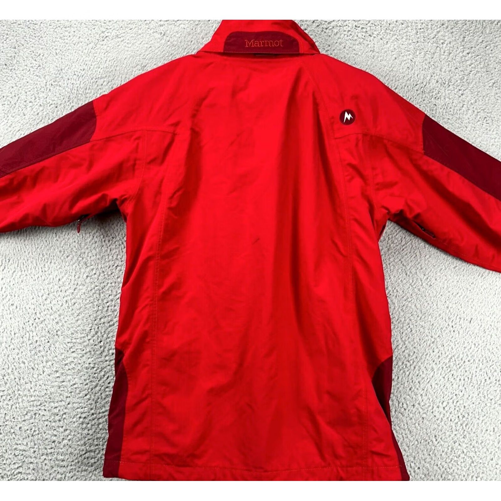 Marmot Marmot Membrain Jacket Mens Small Red Nylon Tamarack Windbreaker Full Zip Mens Size US S / EU 44-46 / 1 - 3 Thumbnail