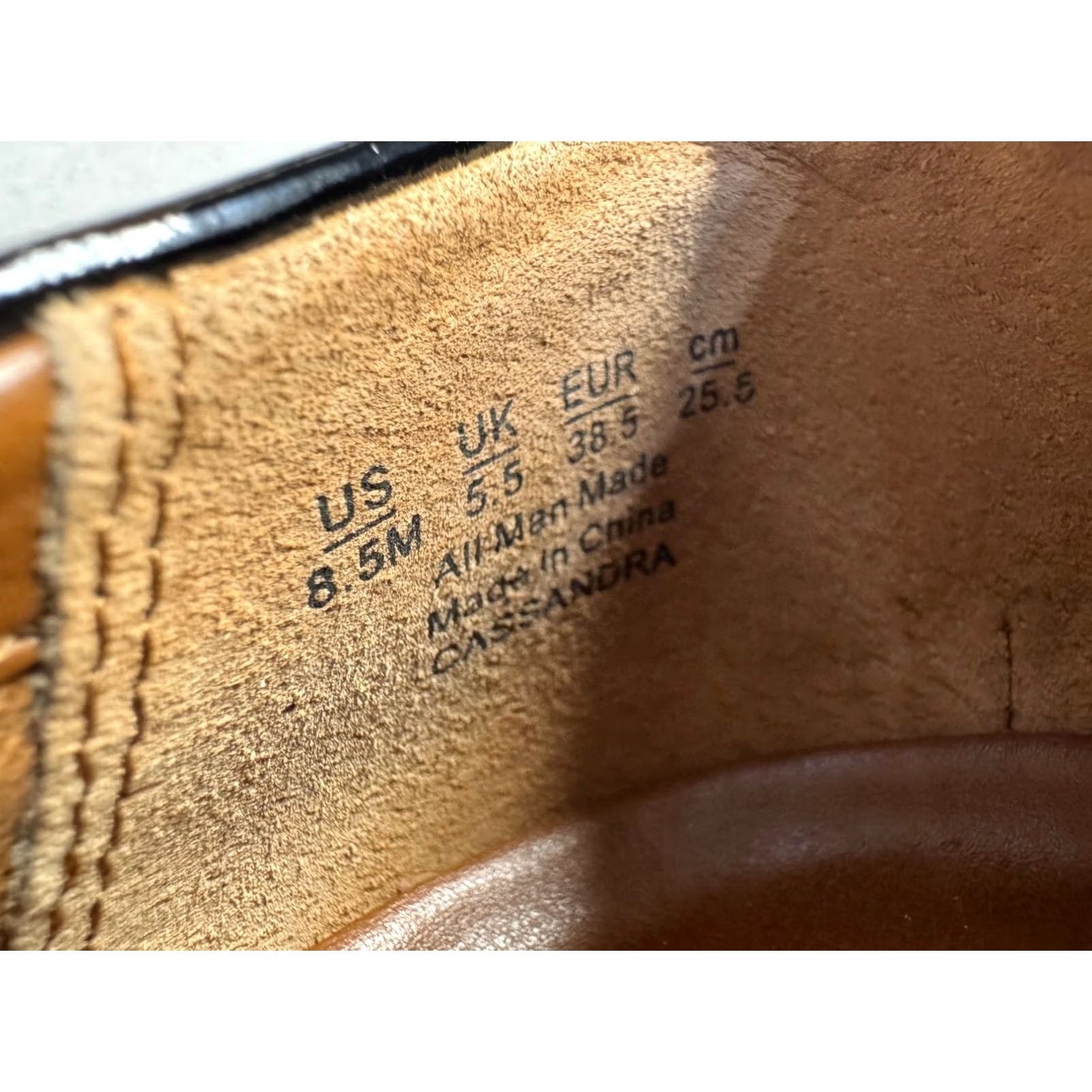 Franco Sarto Franco Sarto Black Patent Platform Loafers With Lug Sole Womens 12 Slip On Rubber Outsole Leather Insole Flat Casual Vintage No 9618 Size US 12 / IT 42 - 7 Thumbnail