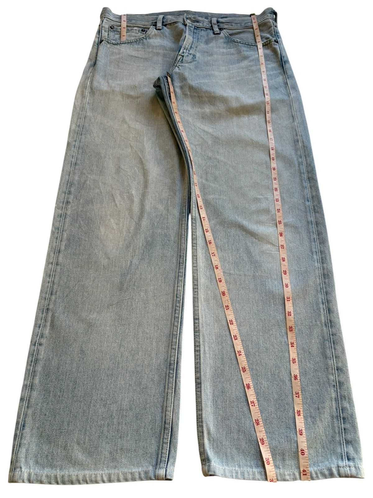 Levi's Vintage 90s Levis 503 Light Blue Wash Loose Baggy Jeans Size US 34 / EU 50 - 13 Thumbnail