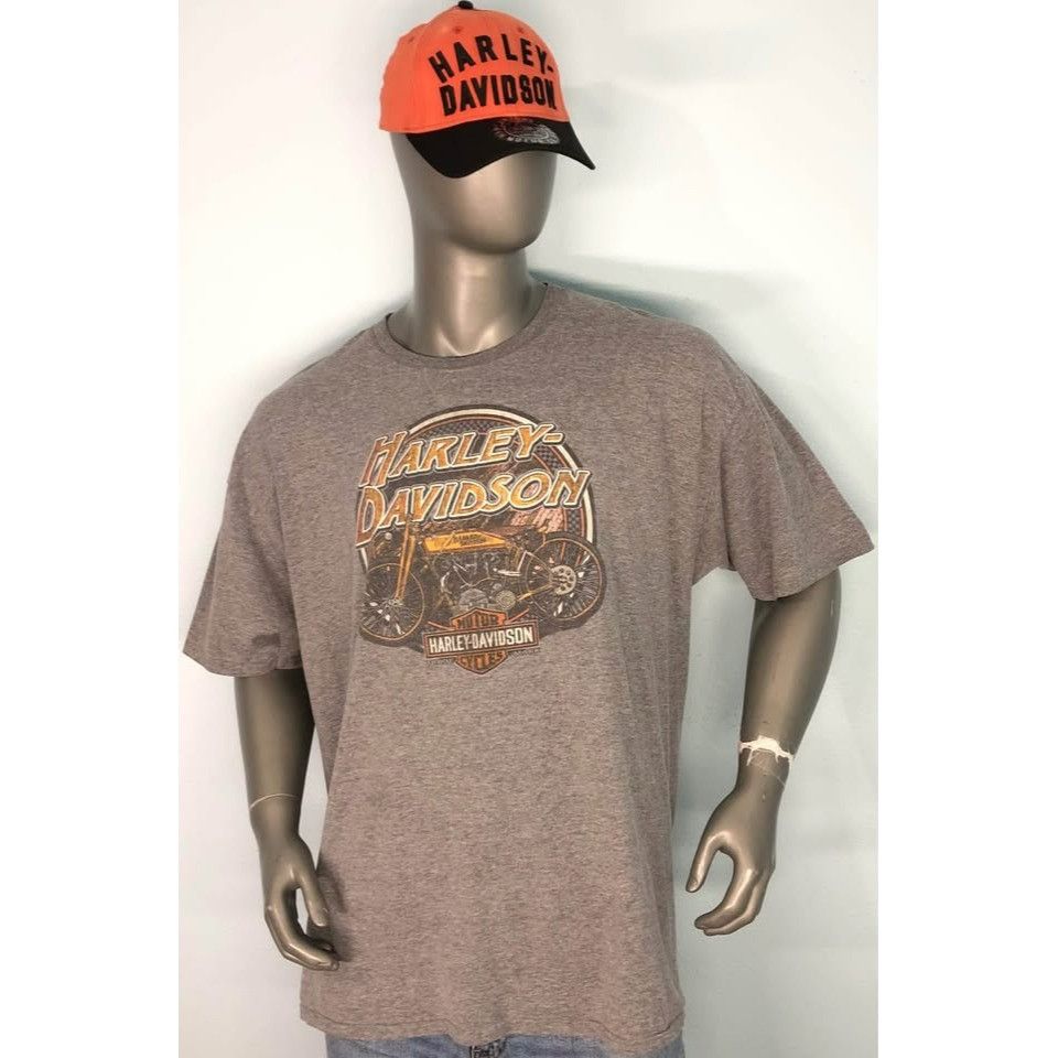 Harley Davidson Harley-Davidson T-shirt 2XL Men QUINCY, ILLINOIS Size US XXL / EU 58 / 5 - 3 Thumbnail