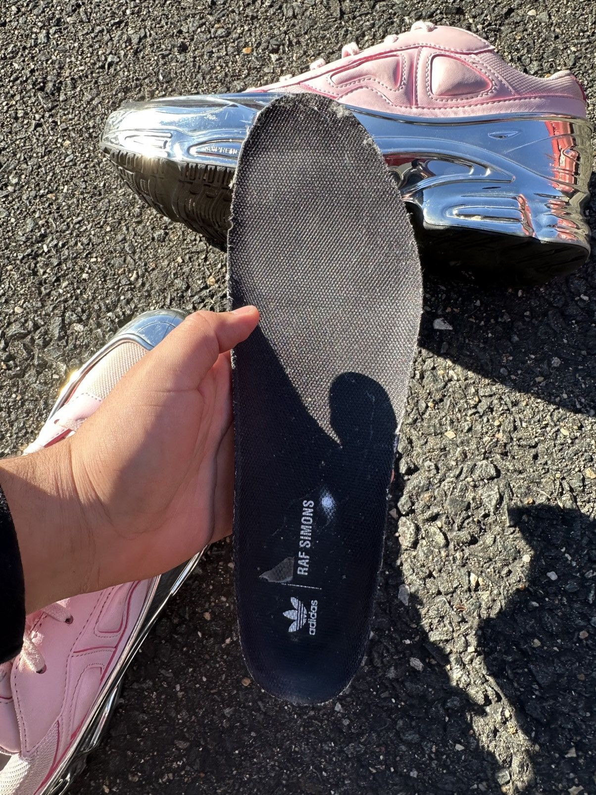 Raf Simons Raf Simons Mirrored Clear Pink Size US 11.5 / EU 44-45 - 7 Thumbnail