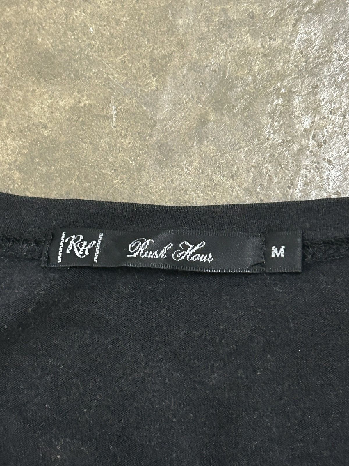 Le Grande Bleu (L.G.B.) Vintage Rush Hour Japan No 9 Pocket Tee Studded Long Sleeve Size US S / EU 44-46 / 1 - 10 Thumbnail