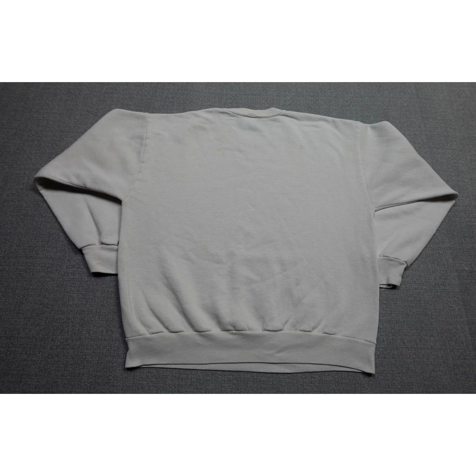 Jerzees Vintage Mens Large White Golf Sweatshirt Jerzees Crewneck Graphic Print Parody Athletics Size US L / EU 52-54 / 3 - 4 Thumbnail