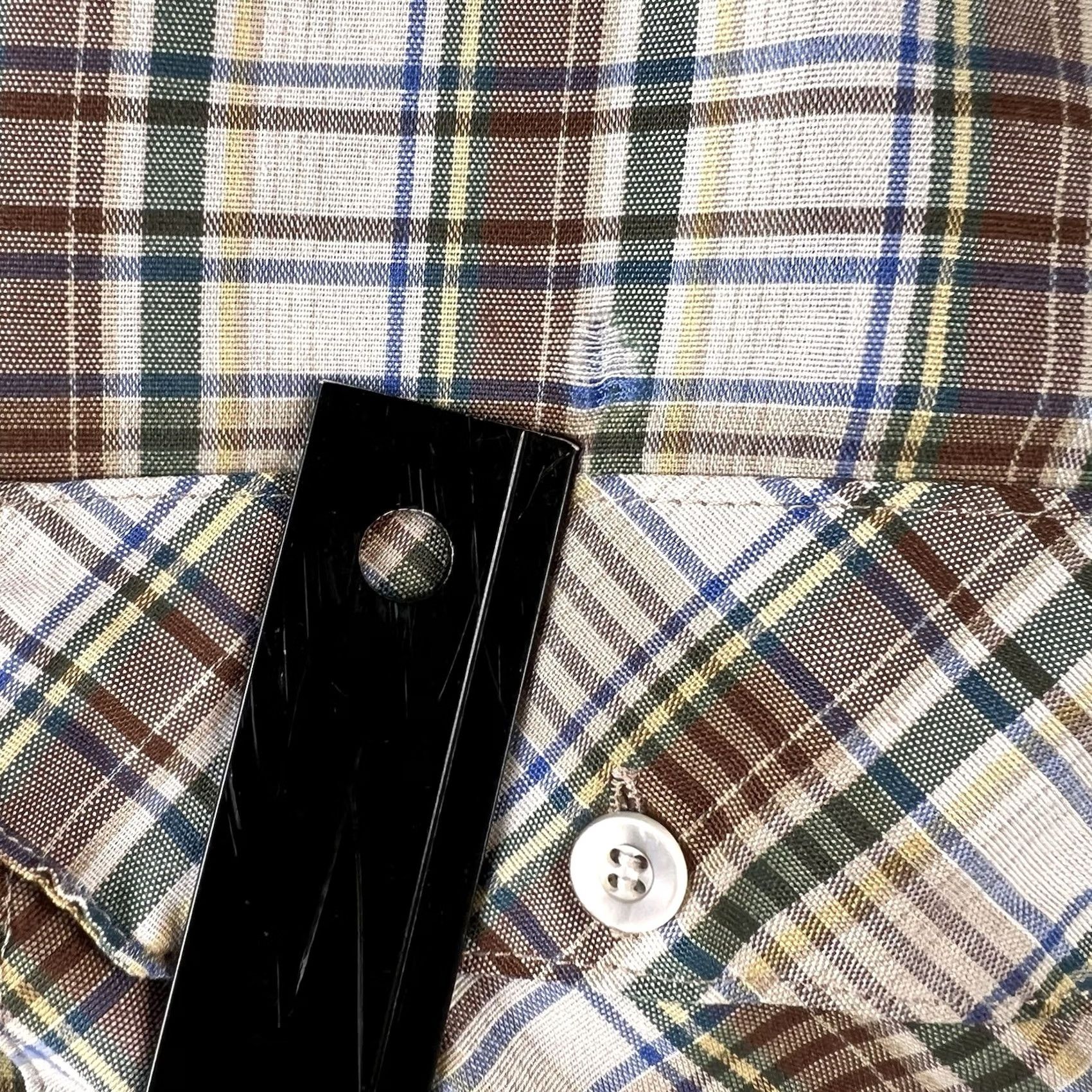 Vintage VTG Big Mac Plaid Shirt Mens 3XL Short Sleeve Western READ Size US XXL / EU 58 / 5 - 7 Thumbnail