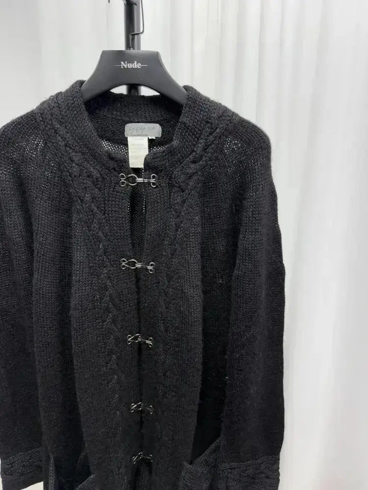 Yohji Yamamoto Yohji Yamamoto Pour Homme Knitwear Coat Size US M / EU 48-50 / 2 - 2 Thumbnail
