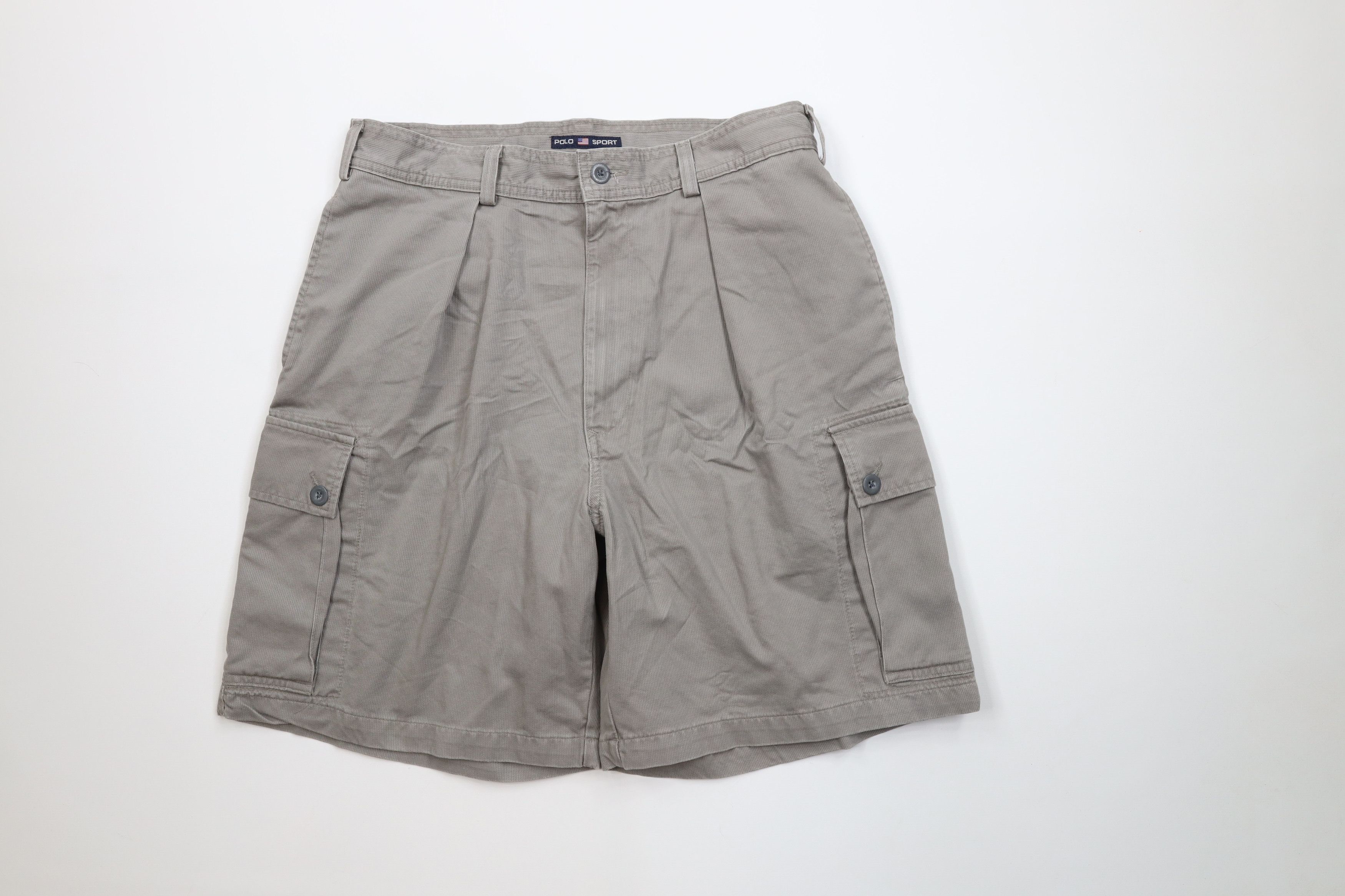 Ralph Lauren Vintage 90s Polo Sport Ralph Lauren Sportsman Cargo Shorts Size US 34 / EU 50 - 1 Thumbnail