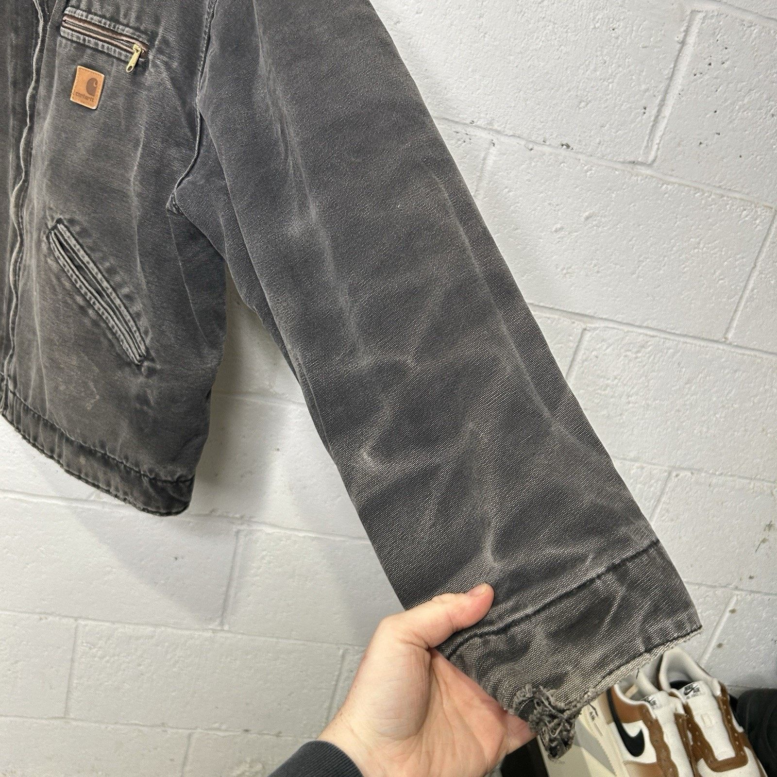 Carhartt Vintage Blanketed Carhartt Detroit Jacket “Black” J97 BLK Size US XL / EU 56 / 4 - 9 Thumbnail