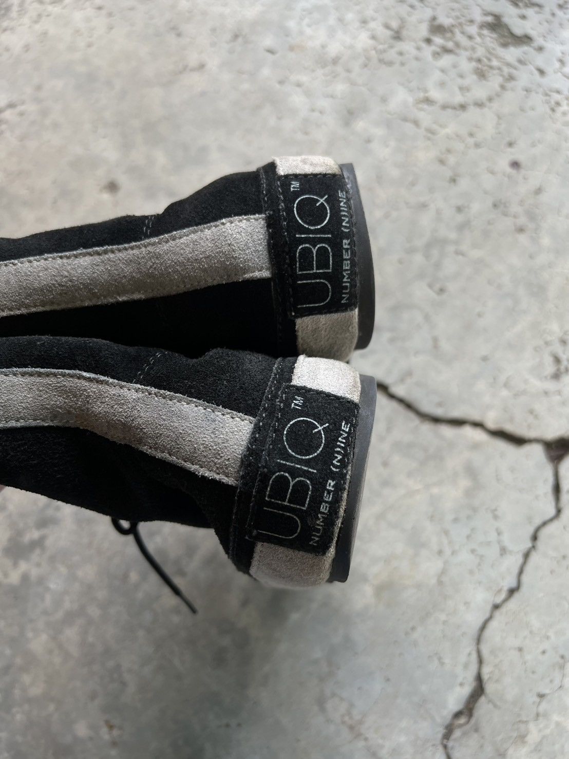 Number (N)ine AW13 NUMBER (N)INE X UBIQ HIGH TOP SNEAKERS Size US 10 / EU 43 - 13 Thumbnail