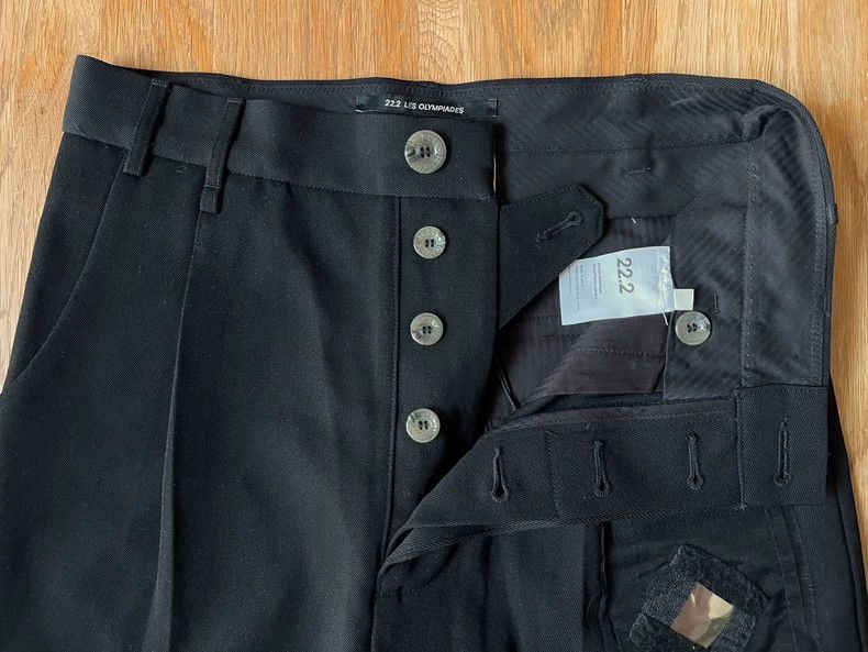 Song For The Mute Song For The Mute black wool casual pant Size US 30 / EU 46 - 6 Thumbnail