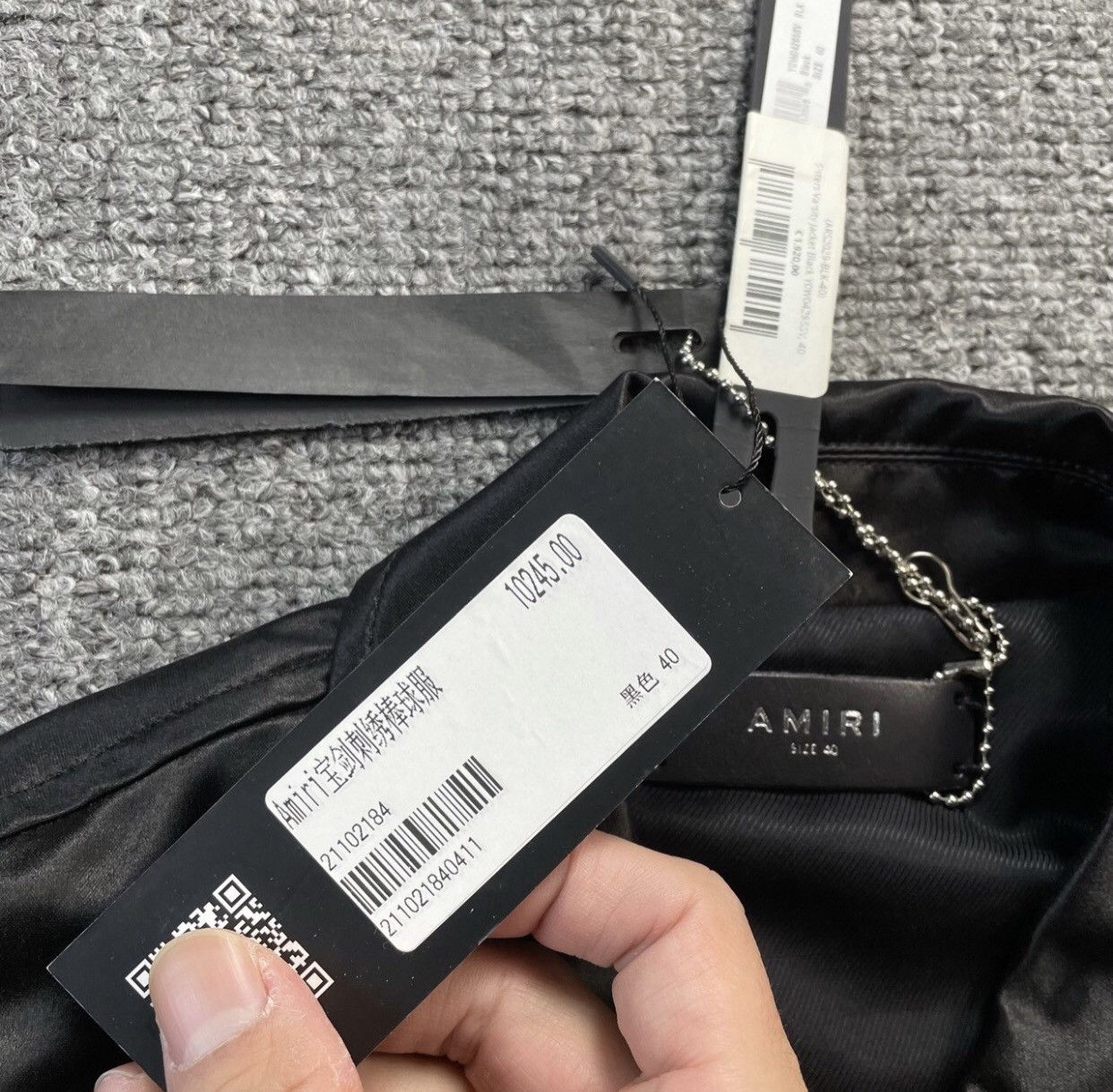 Amiri AMIRI black jacket 2412-Nextarrow Size US M / EU 48-50 / 2 - 5 Thumbnail