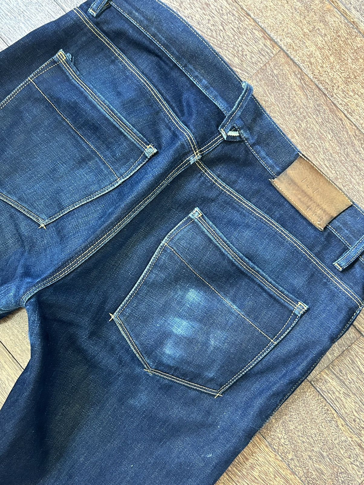 Japanese Brand × Raleigh Denim Raleigh Denim Graham Selvage Raw Original Size 31 Size US 31 - 10 Thumbnail