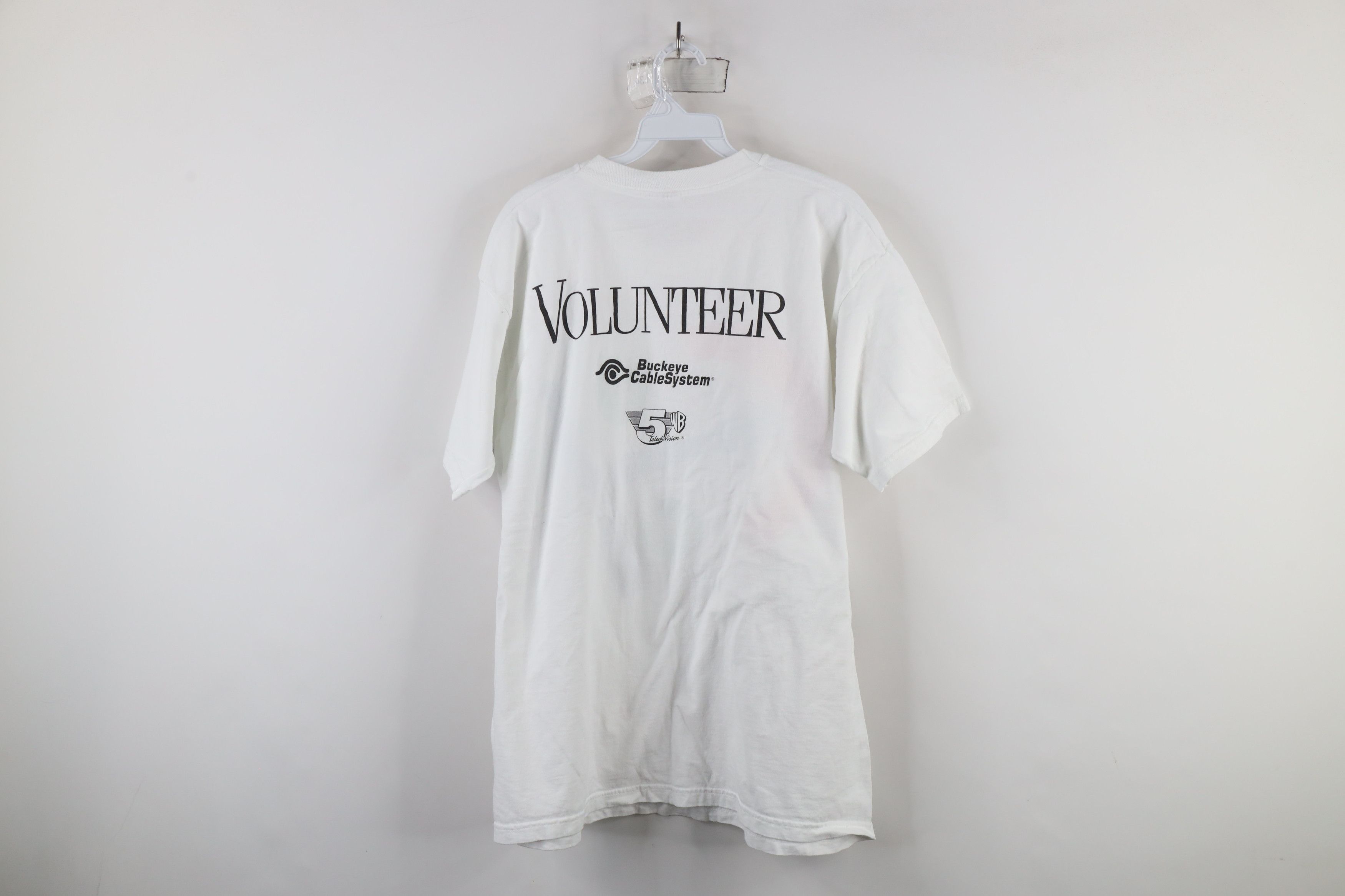 Vintage Vintage 90s of the Town Toledo Restaurants T-Shirt White Size US XL / EU 56 / 4 - 9 Thumbnail