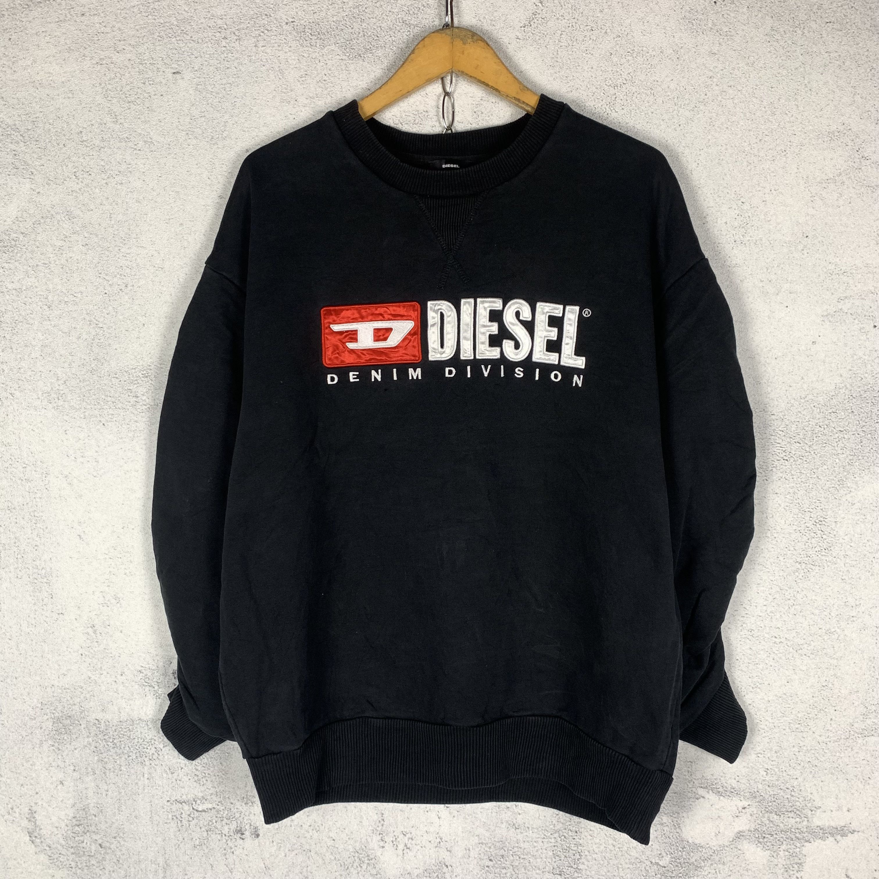 Diesel Diesel Oversized Sweatshirt Crewneck Size US S / EU 44-46 / 1 - 1 Thumbnail