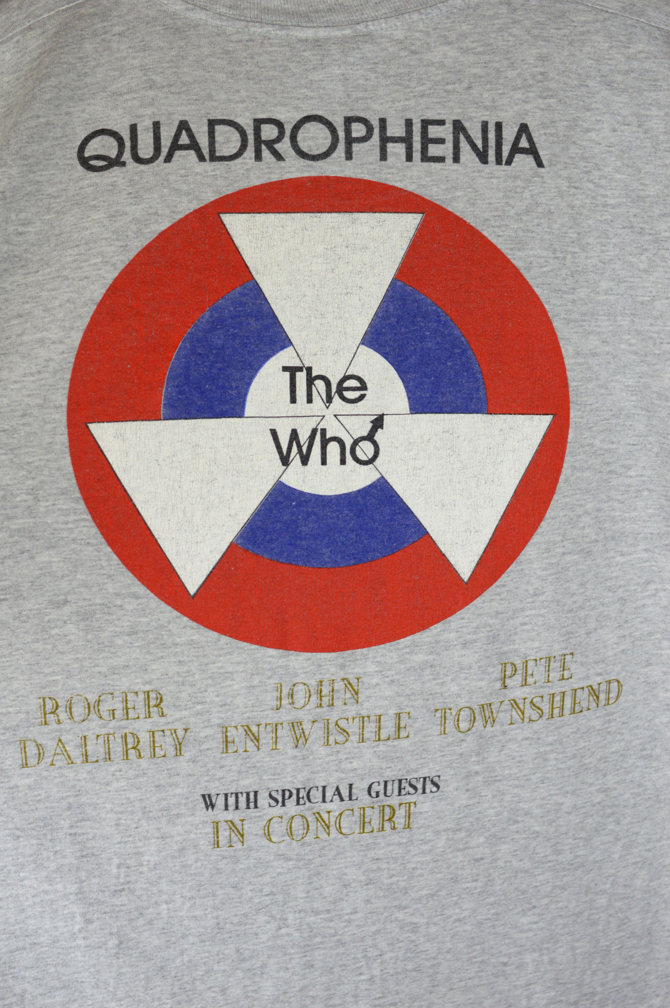 Band Tees × Vintage Vintage Quadrophenia The Who 1996 In concert t shirt Size US XL / EU 56 / 4 - 6 Thumbnail
