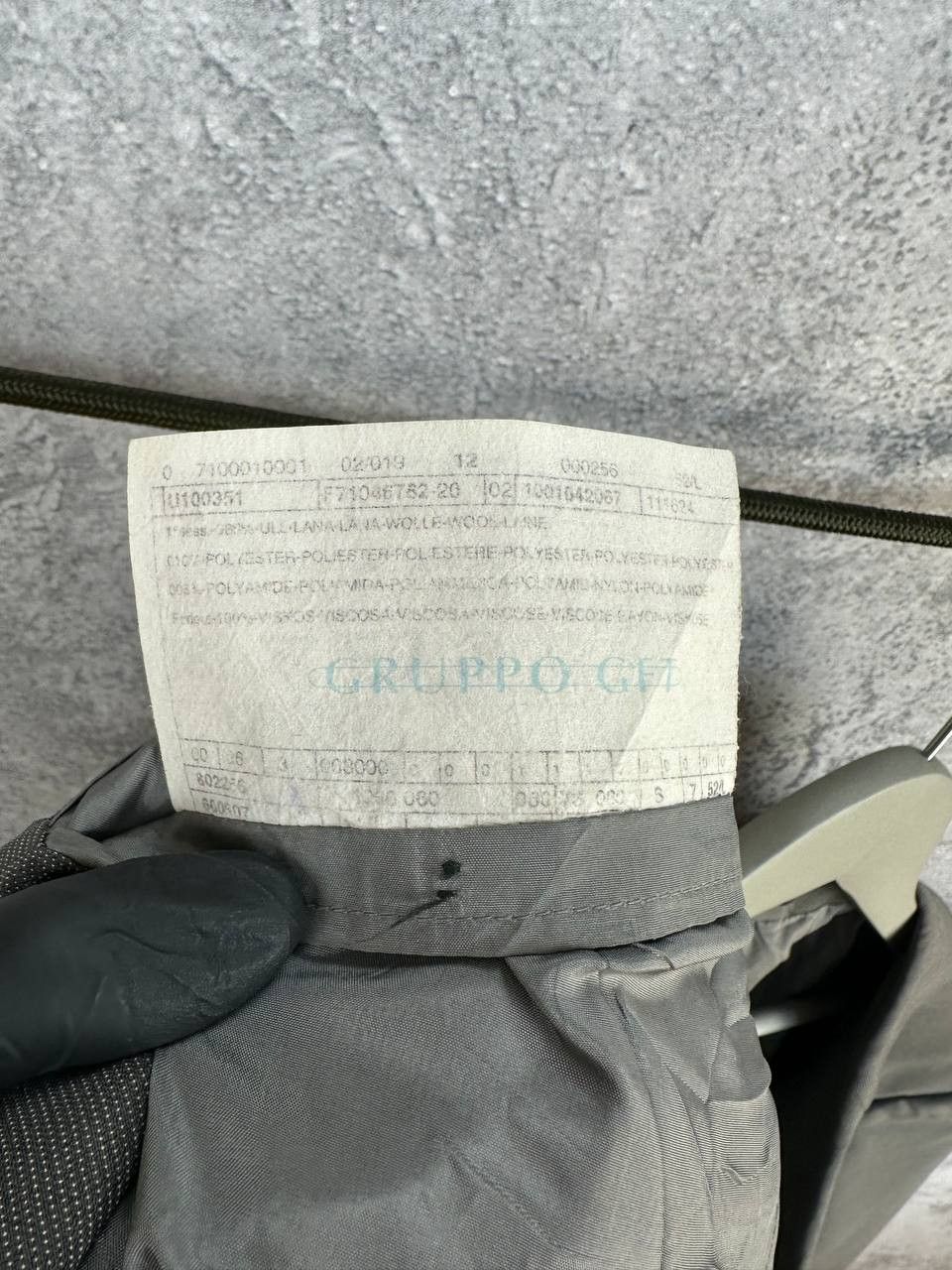 Giorgio Armani Giorgio Armani Le Collezioni Blazer Vintage Gray Wool Jacket Size 52L - 11 Thumbnail