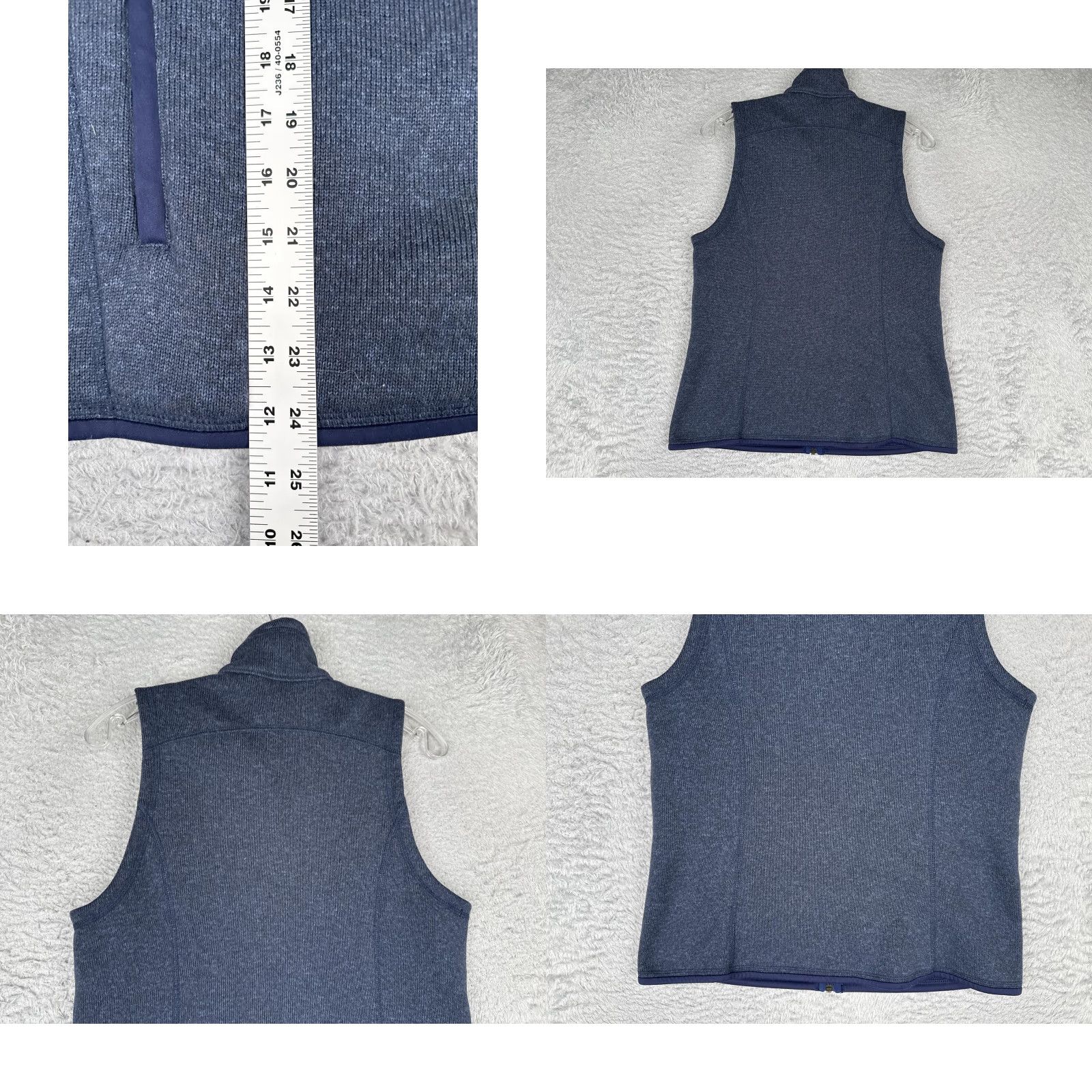 Patagonia Patagonia Better Sweater Vest Womens M Blue Fleece Full Zip Logo Outdoor Vest Size M / US 6-8 / IT 42-44 - 9 Thumbnail