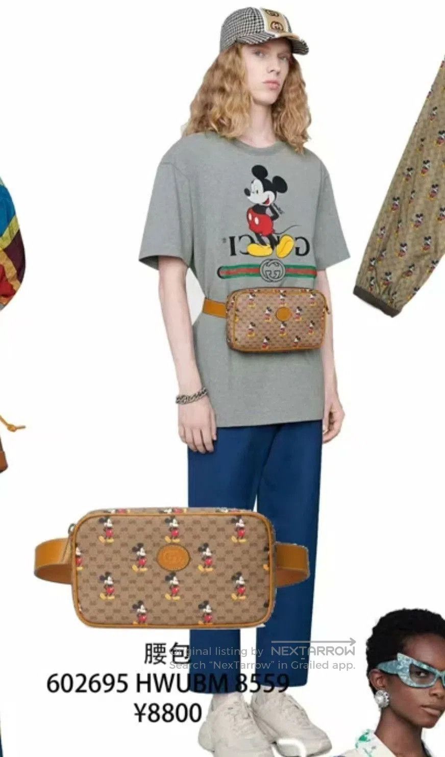 Gucci Gucci Mickey Waist Bag. Size ONE SIZE - 4 Thumbnail