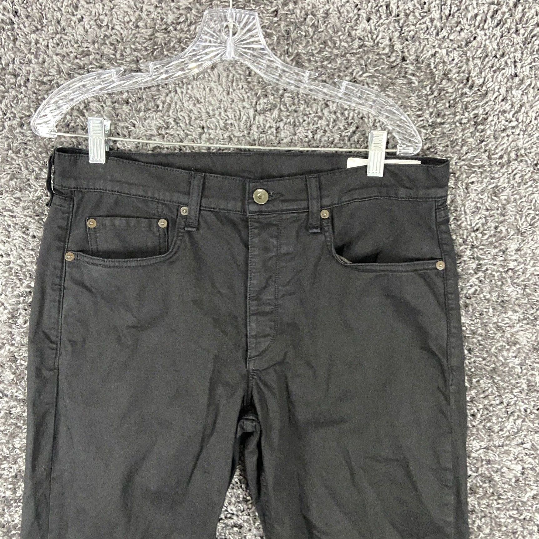 Rag & Bone Rag & Bone Slim Fit Women's Black Jeans Size 33 Size 24" / US 00 / IT 34 - 4 Thumbnail
