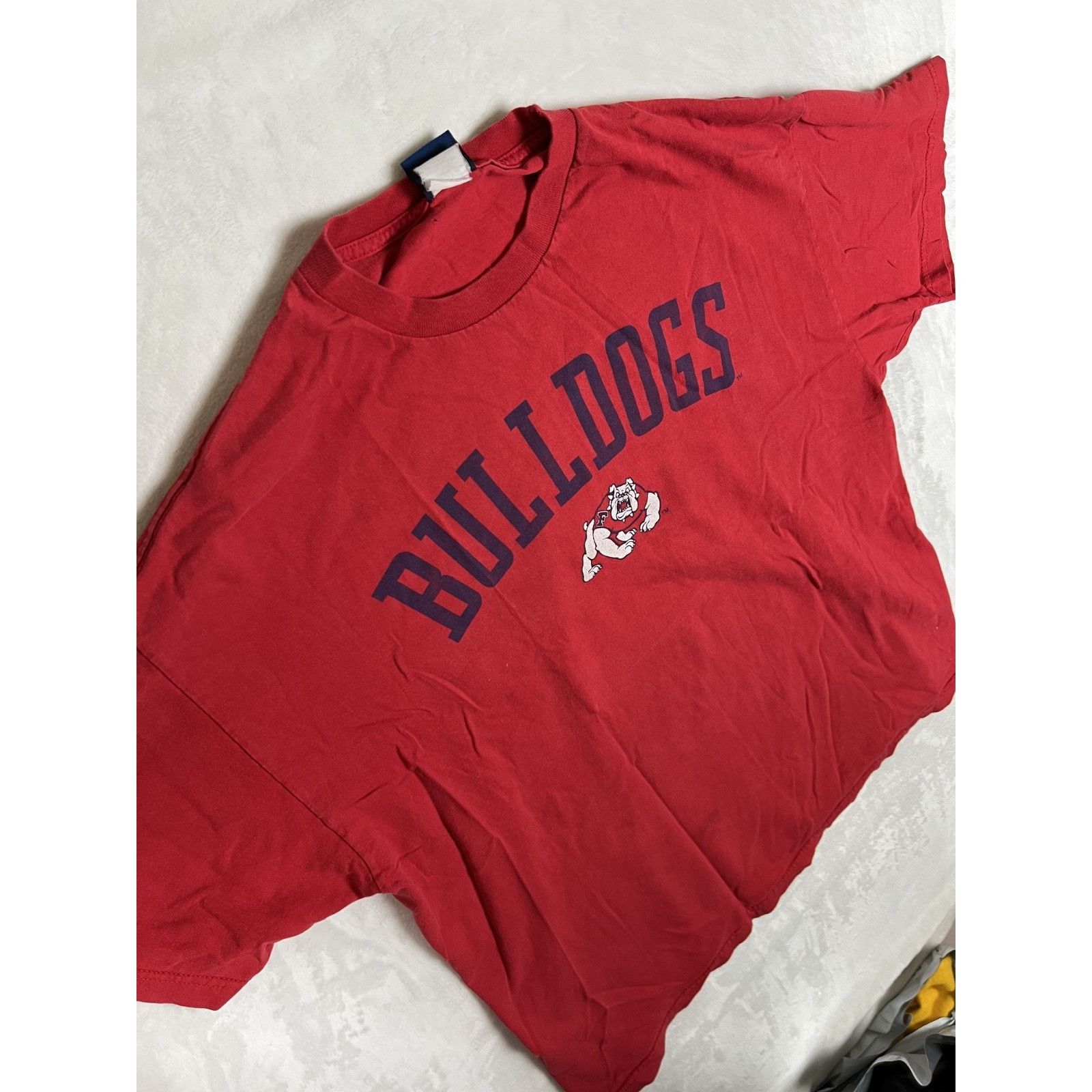 Other Vintage Fresno State Bulldogs T-Shirt Size XL Spell Out Y2K Size US XL / EU 56 / 4 - 5 Thumbnail
