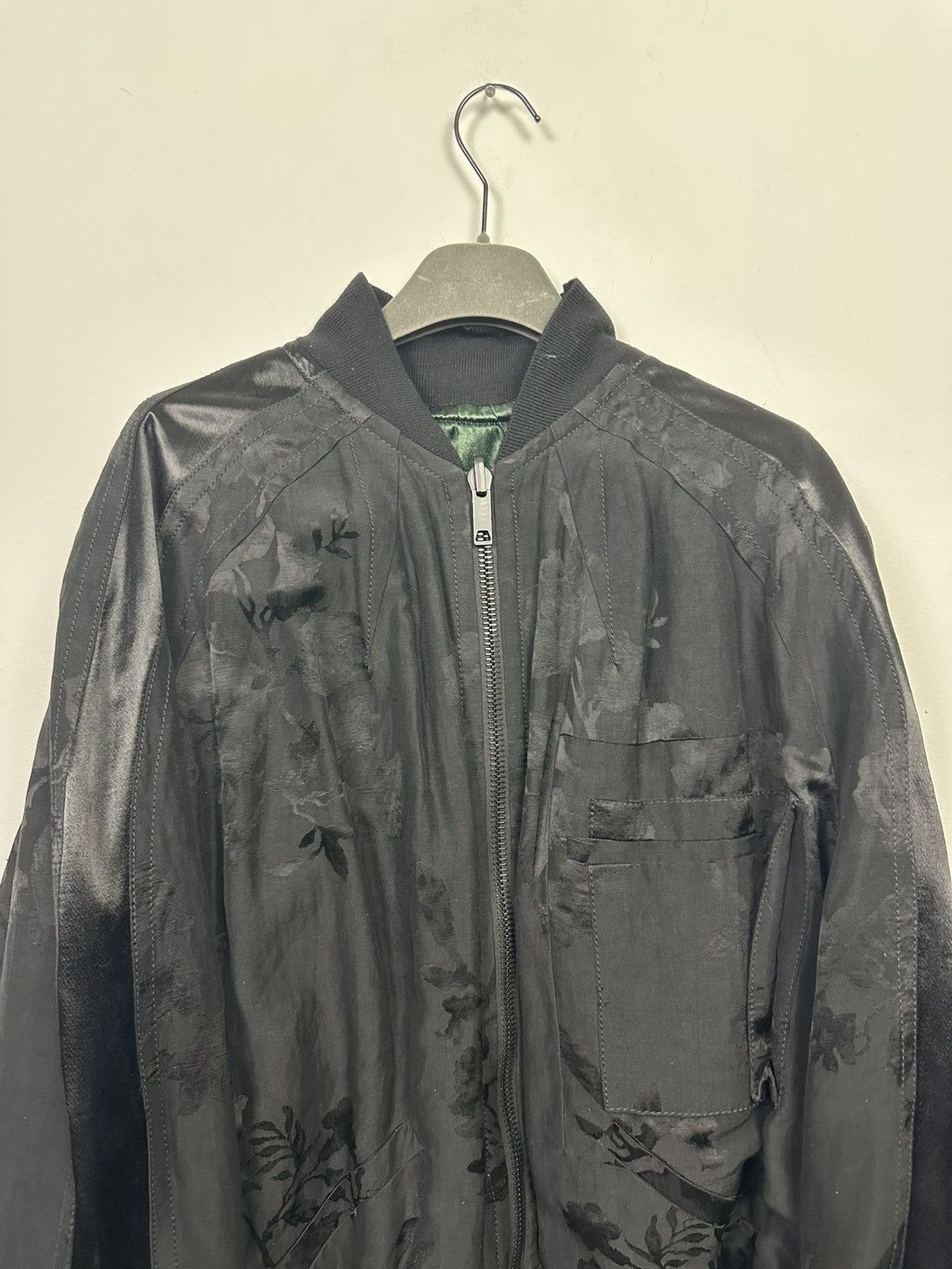 Haider Ackermann Reversible Brocade Bomber Jacket Size US L / EU 52-54 / 3 - 2 Thumbnail
