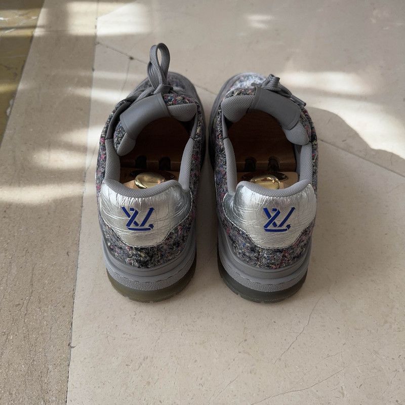 Louis Vuitton Louis Vuitton Trainer Deep Gray Fashion Sneakers -2508 Size US 9.5 / EU 42-43 - 3 Thumbnail