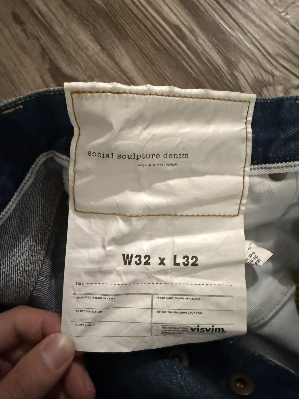Visvim Visvim Social Sculpture 00D40 Denim Size US 32 / EU 48 - 4 Thumbnail