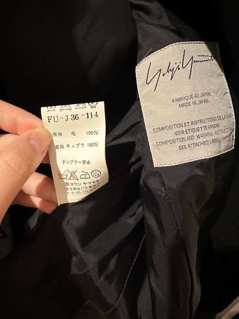 Yohji Yamamoto Yohji Yamamoto size 1 Deconstructing blazer Size S / US 4 / IT 40 - 4 Thumbnail