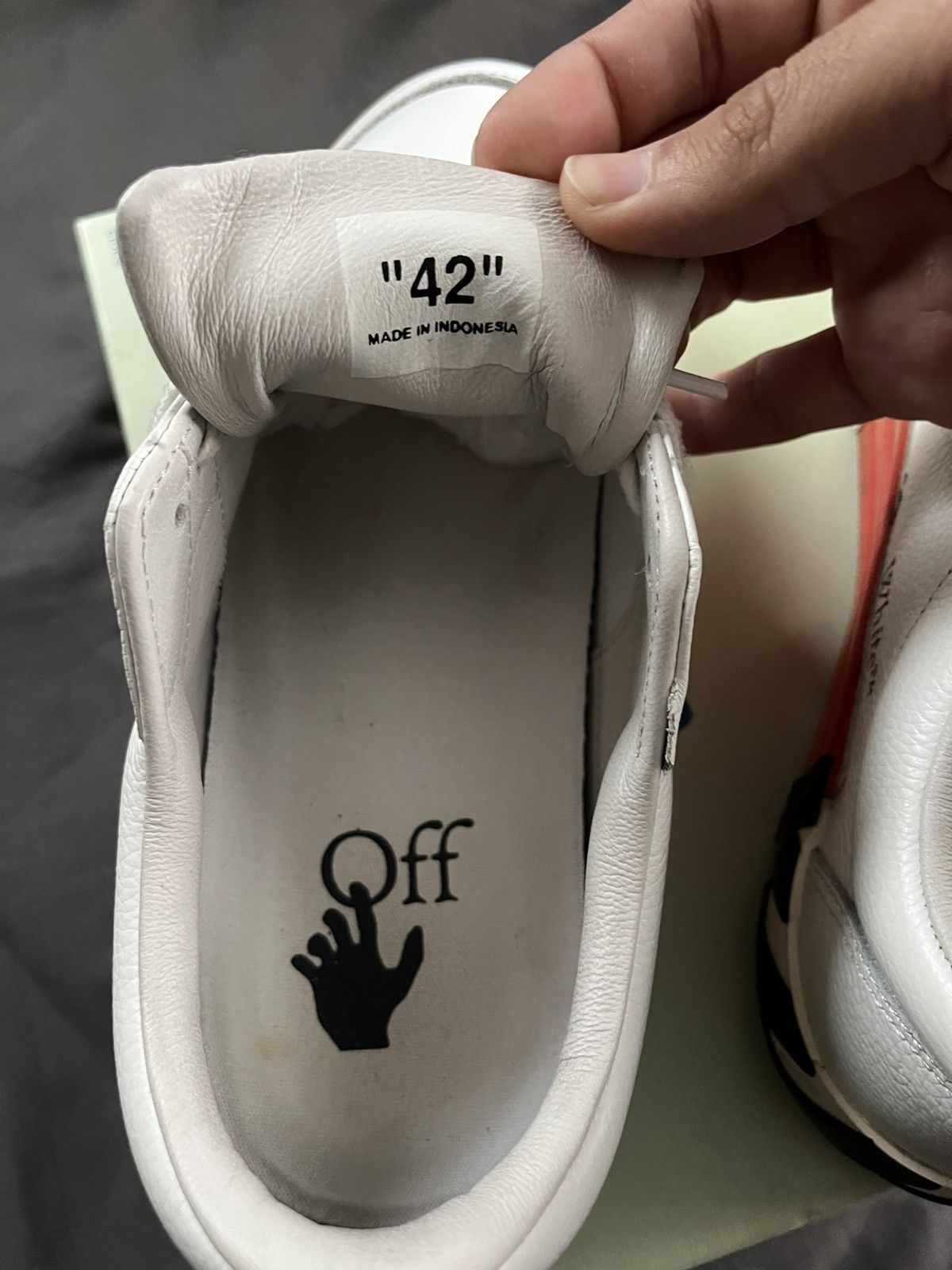 Off-White Off-White Vulcanized Sneaker Size US 9 / EU 42 - 7 Thumbnail