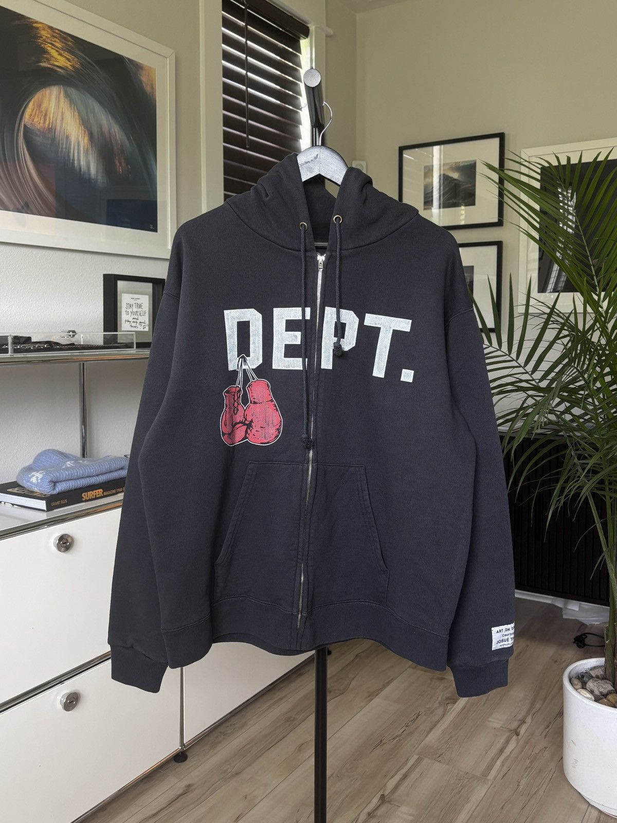 Gallery Dept. GALLERY DEPT BOXING LOGO HOODIE | Grailed