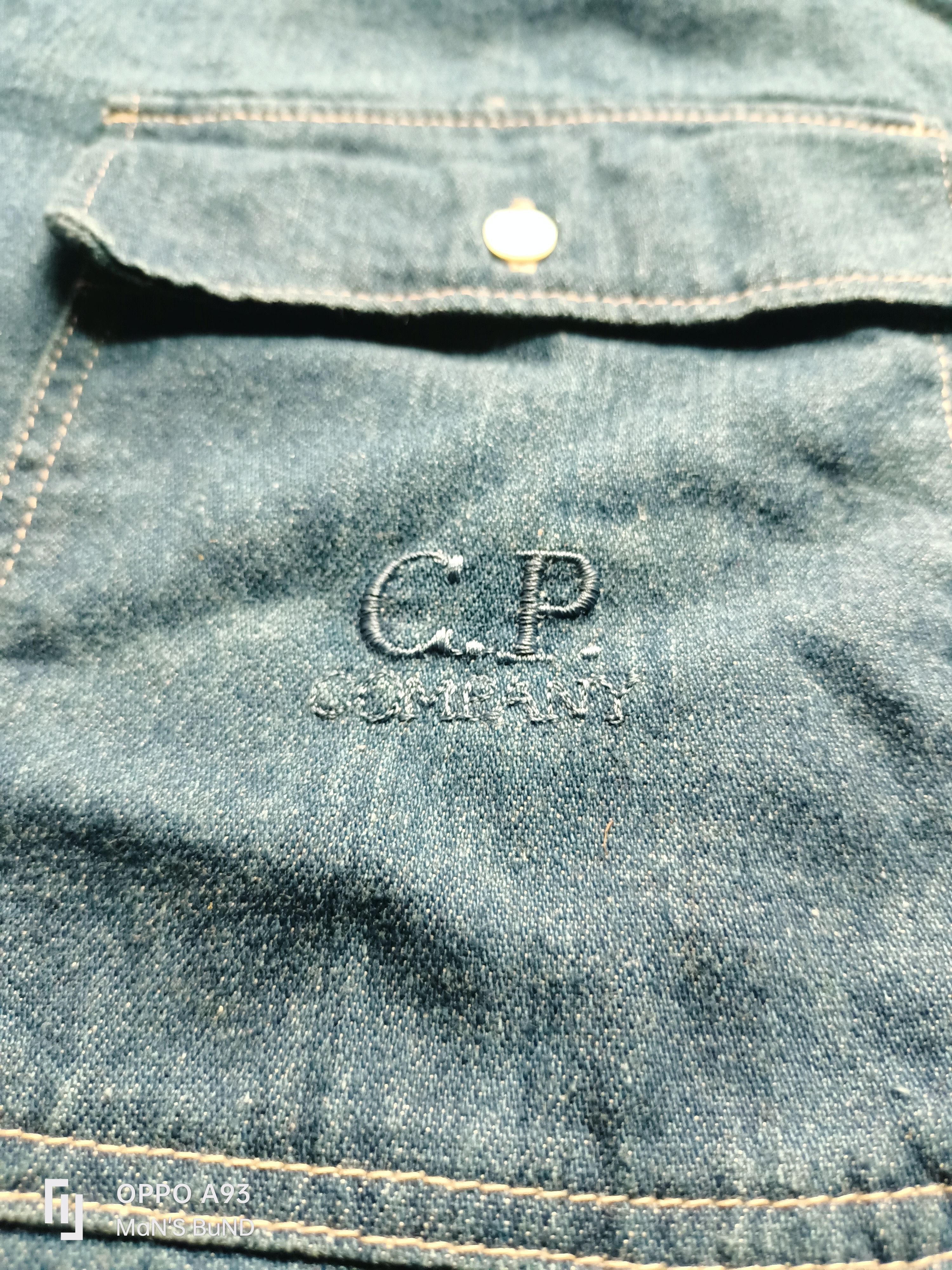 C.P. Company Distressed C.P COMPANY Denime Shirt Size US L / EU 52-54 / 3 - 10 Thumbnail