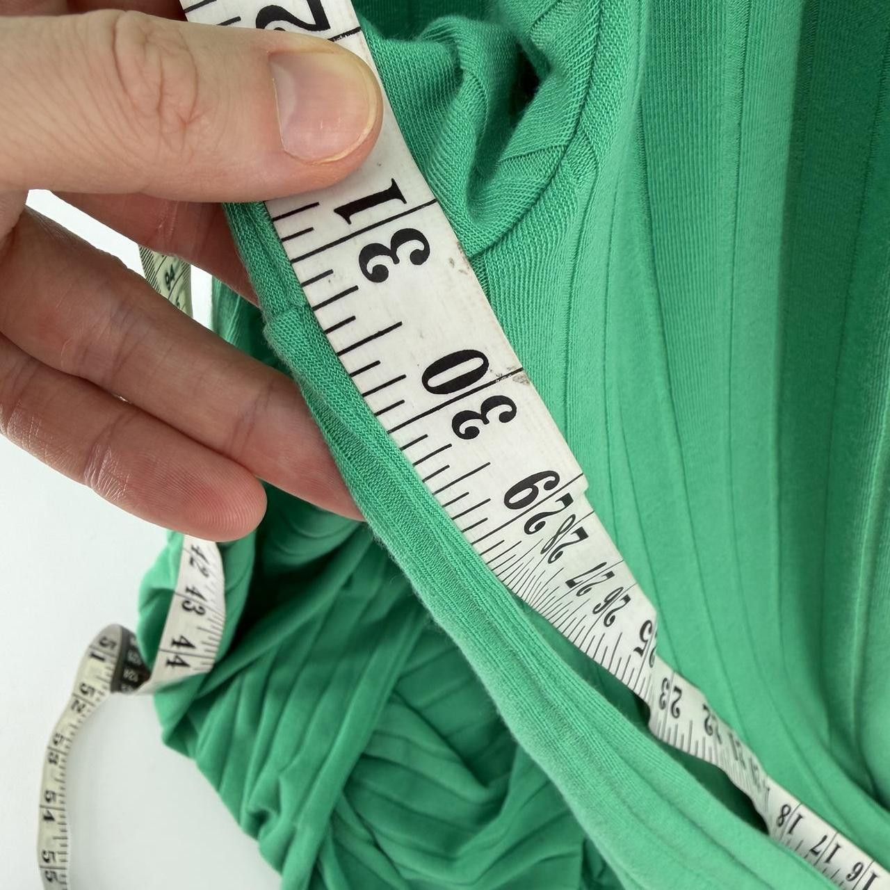 Other Long Tall Sally Green Ribbed Size 36" / US 14 / IT 50 - 8 Thumbnail