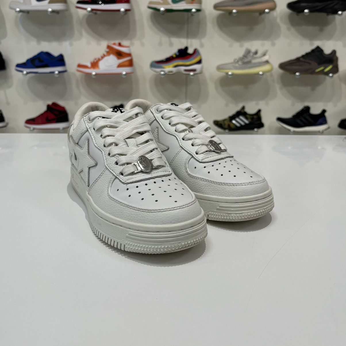 Bape A Bathing Ape Bape Sta White Size US 5 / EU 37 - 7 Thumbnail