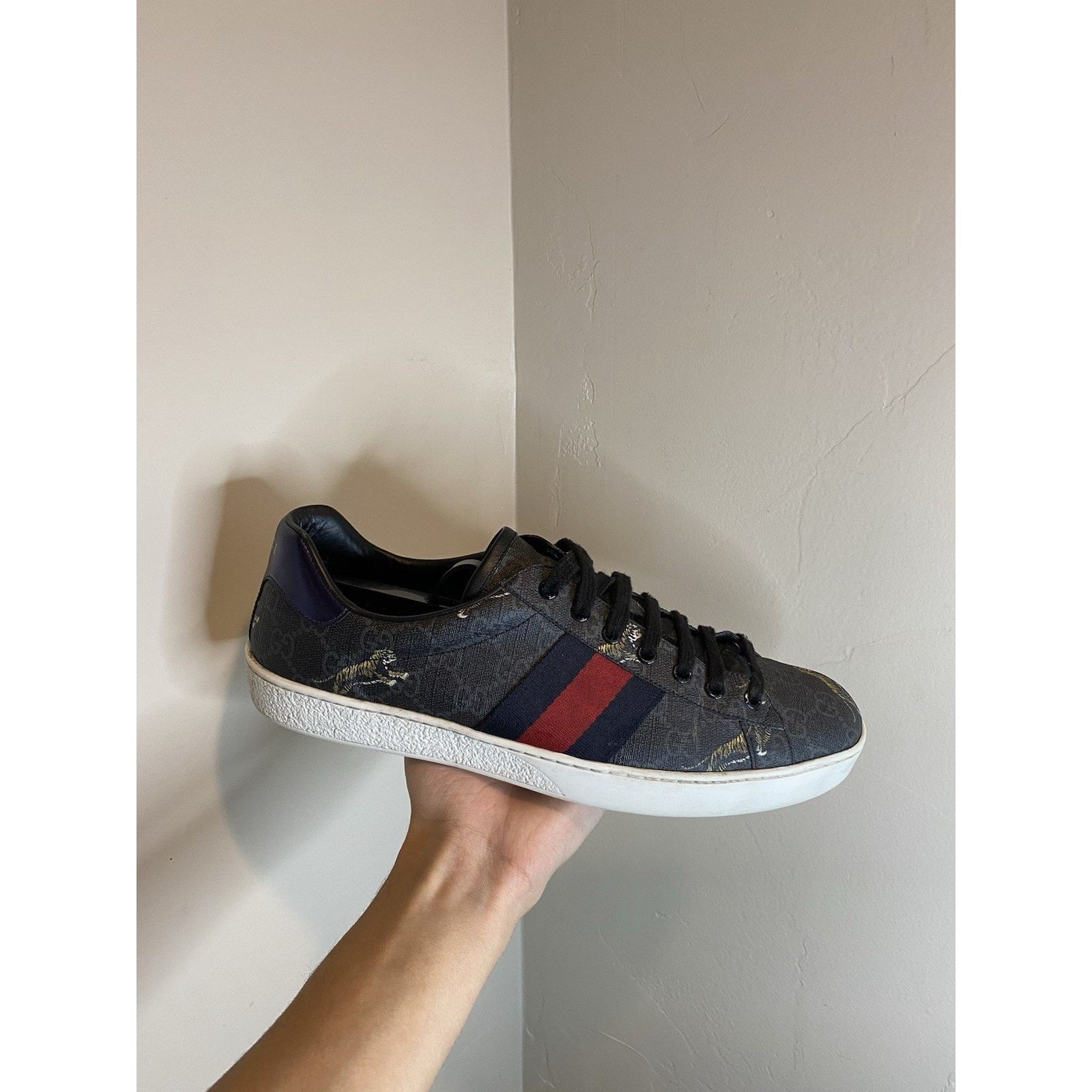Gucci Gucci Ace “GG Supreme Tigers” | Size 9 Gucci Size US 10 / EU 43 - 3 Thumbnail