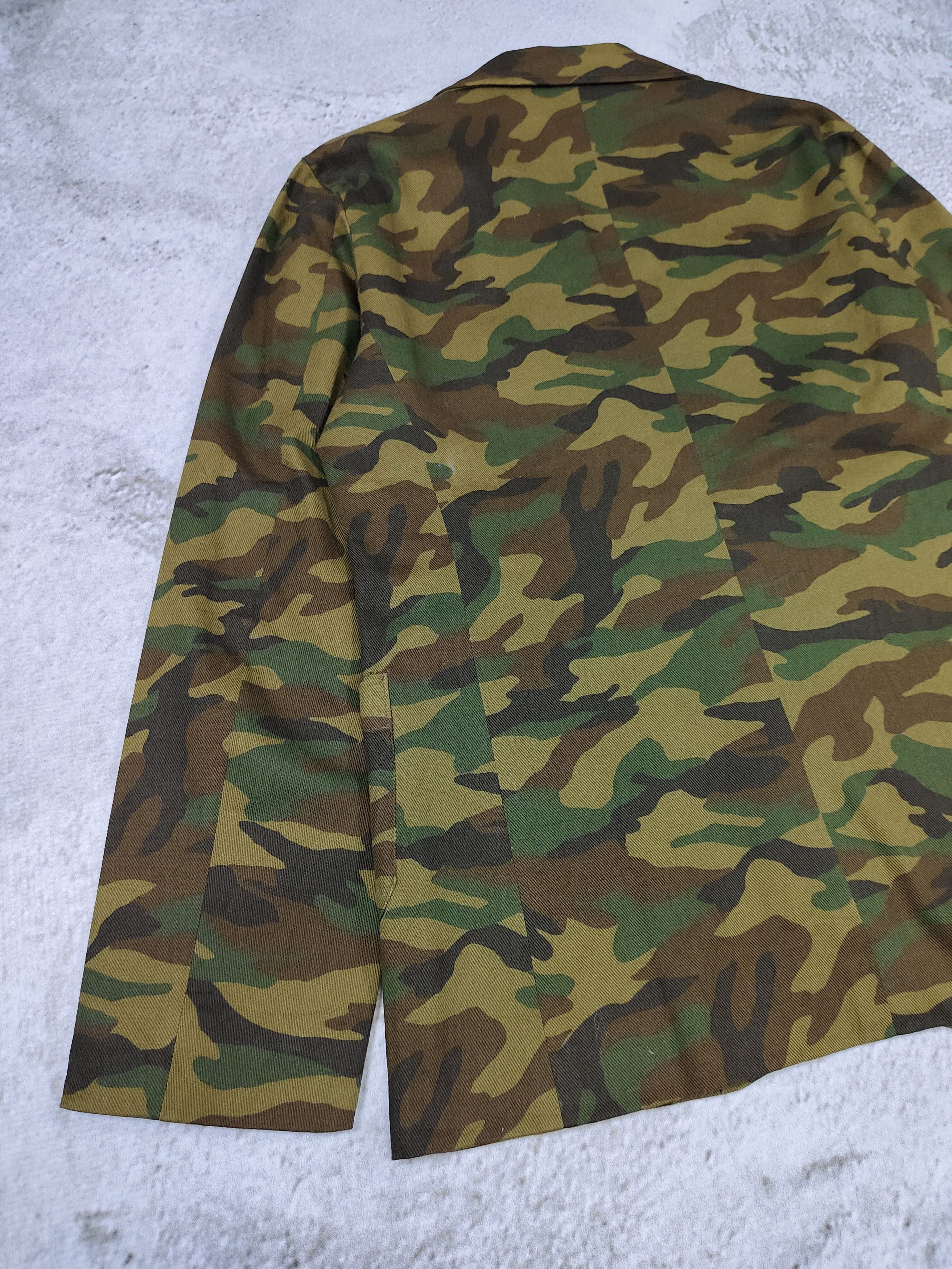 Japanese Brand and STADY- Streetwear Woodland Camouflage Blazer Jacket Size US M / EU 48-50 / 2 - 6 Thumbnail