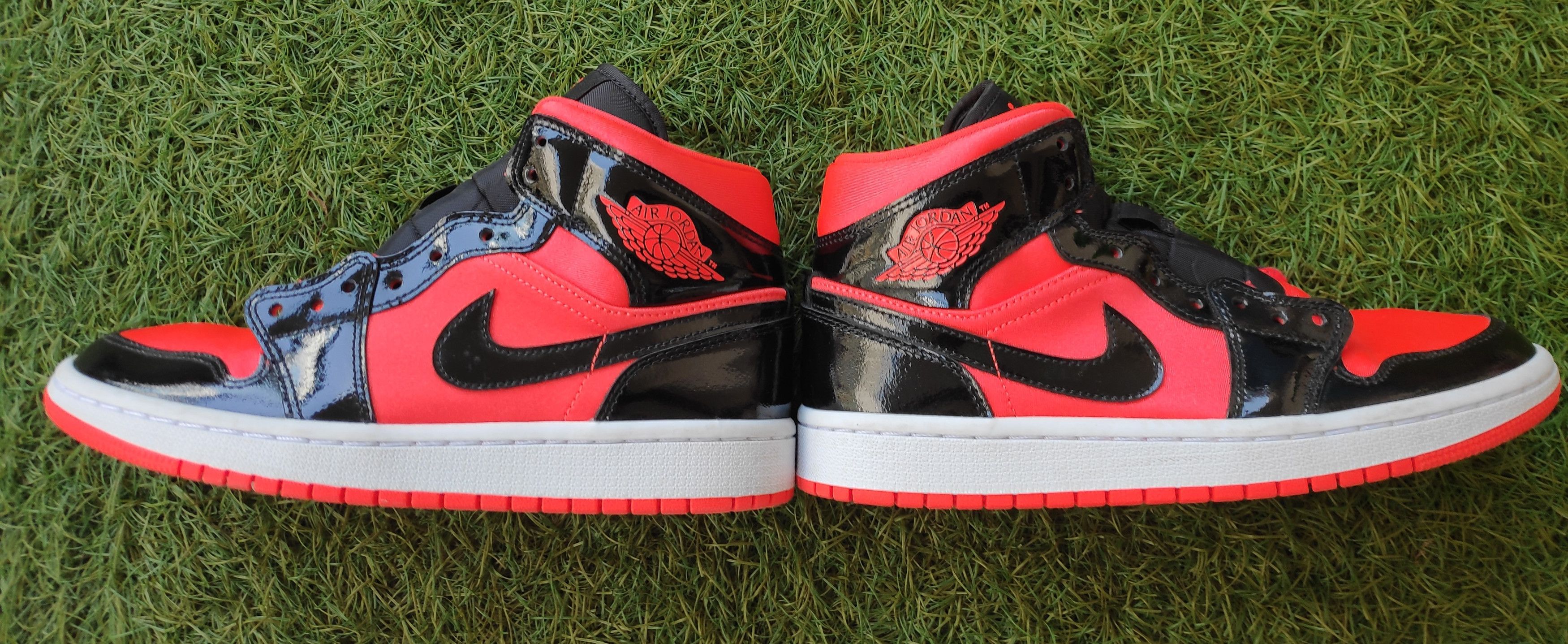 Nike Nike Air Jordan 1 Mid Hot Punch Size US 7.5 / IT 37.5 - 2 Thumbnail