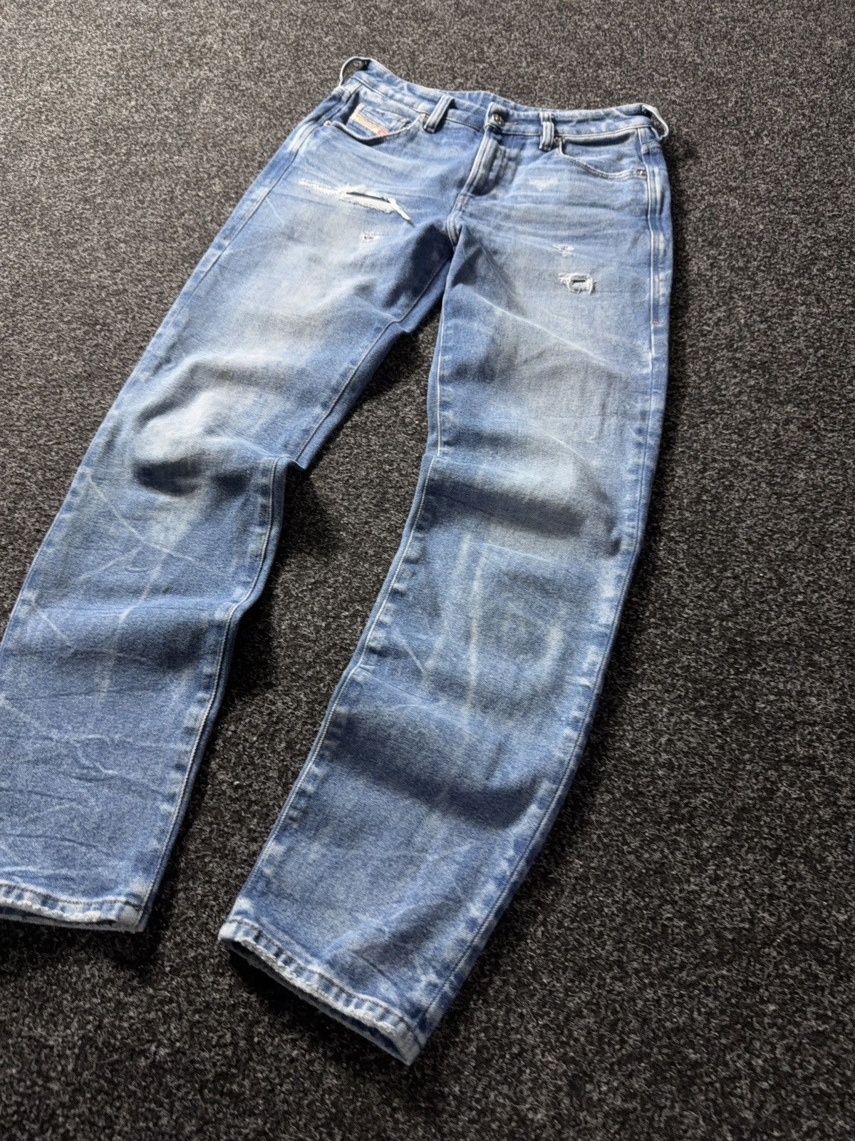 Diesel × If Six Was Nine × Vintage Vintage Diesel Industry Distressed Jeans skinny denim pants Size 28" / US 6 / IT 42 - 3 Thumbnail