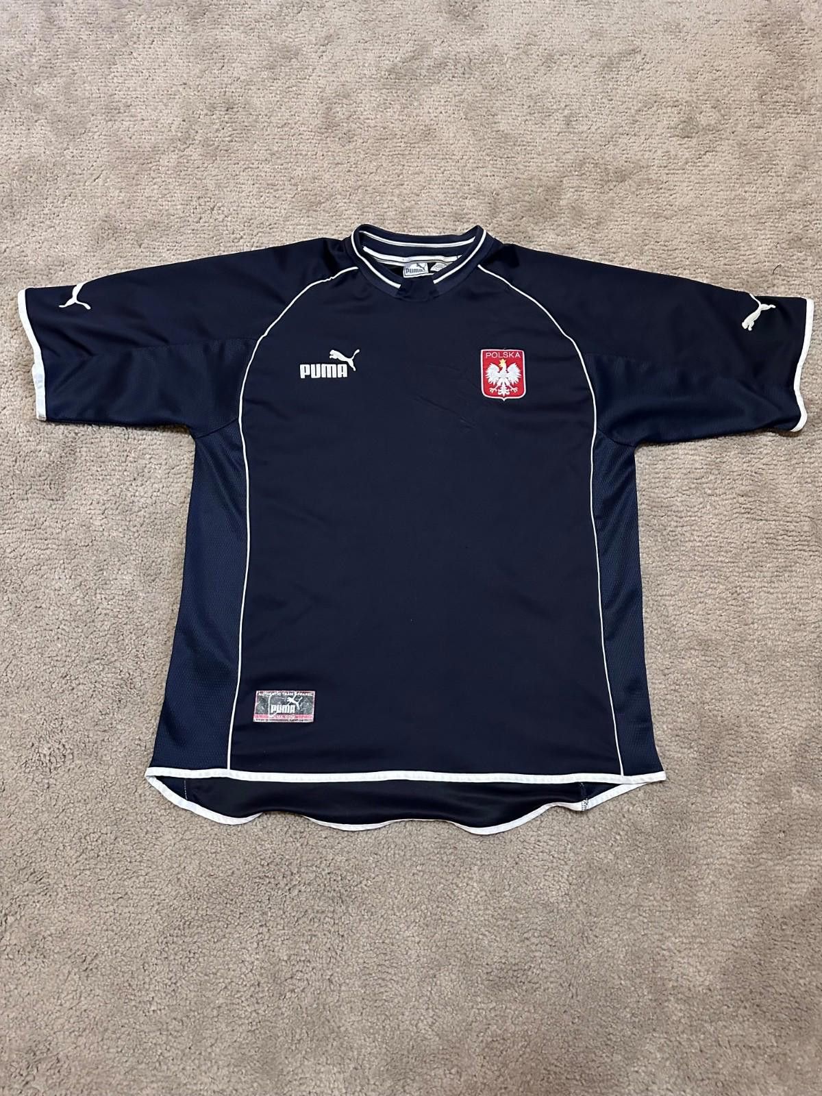 Puma Puma Poland Team 2000/01 3RD Football Shirt Soccer Jersey Size US L / EU 52-54 / 3 - 1 Thumbnail