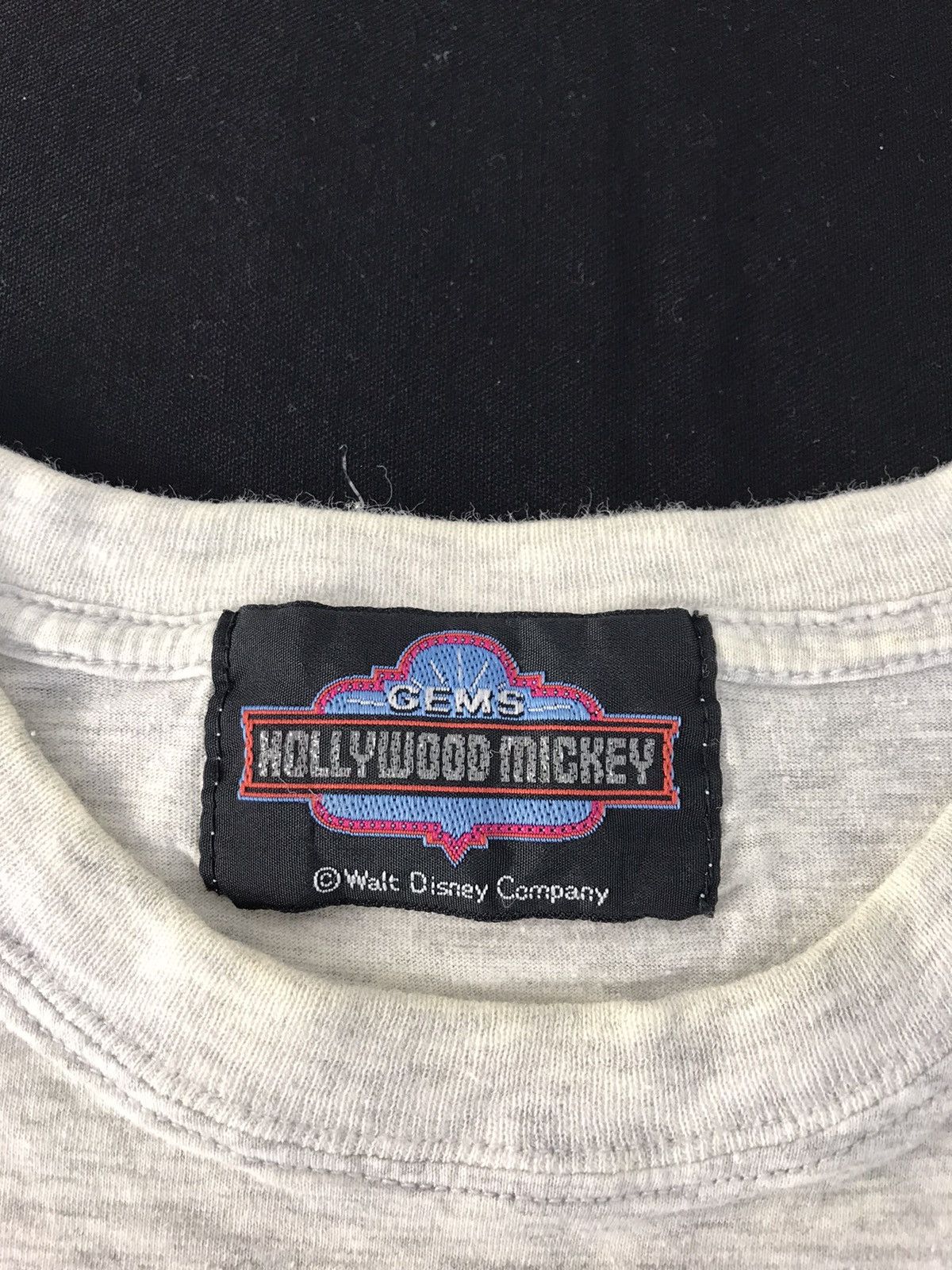 Mickey Mouse 90s Walt Disney Gem’s Hollywood Mickey Big Logo Spell Out Size US L / EU 52-54 / 3 - 4 Thumbnail